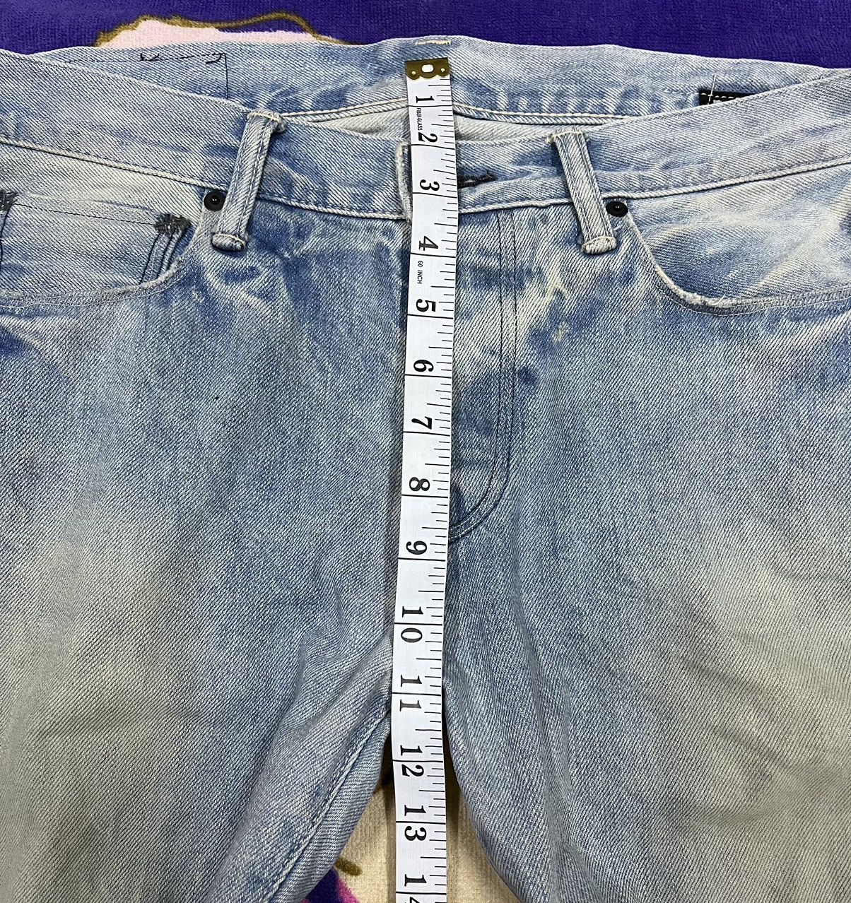 KURO Vintage KURO Selvedge Made in Japan Denim x Rare Size US 32 / EU 48 - 17 Thumbnail