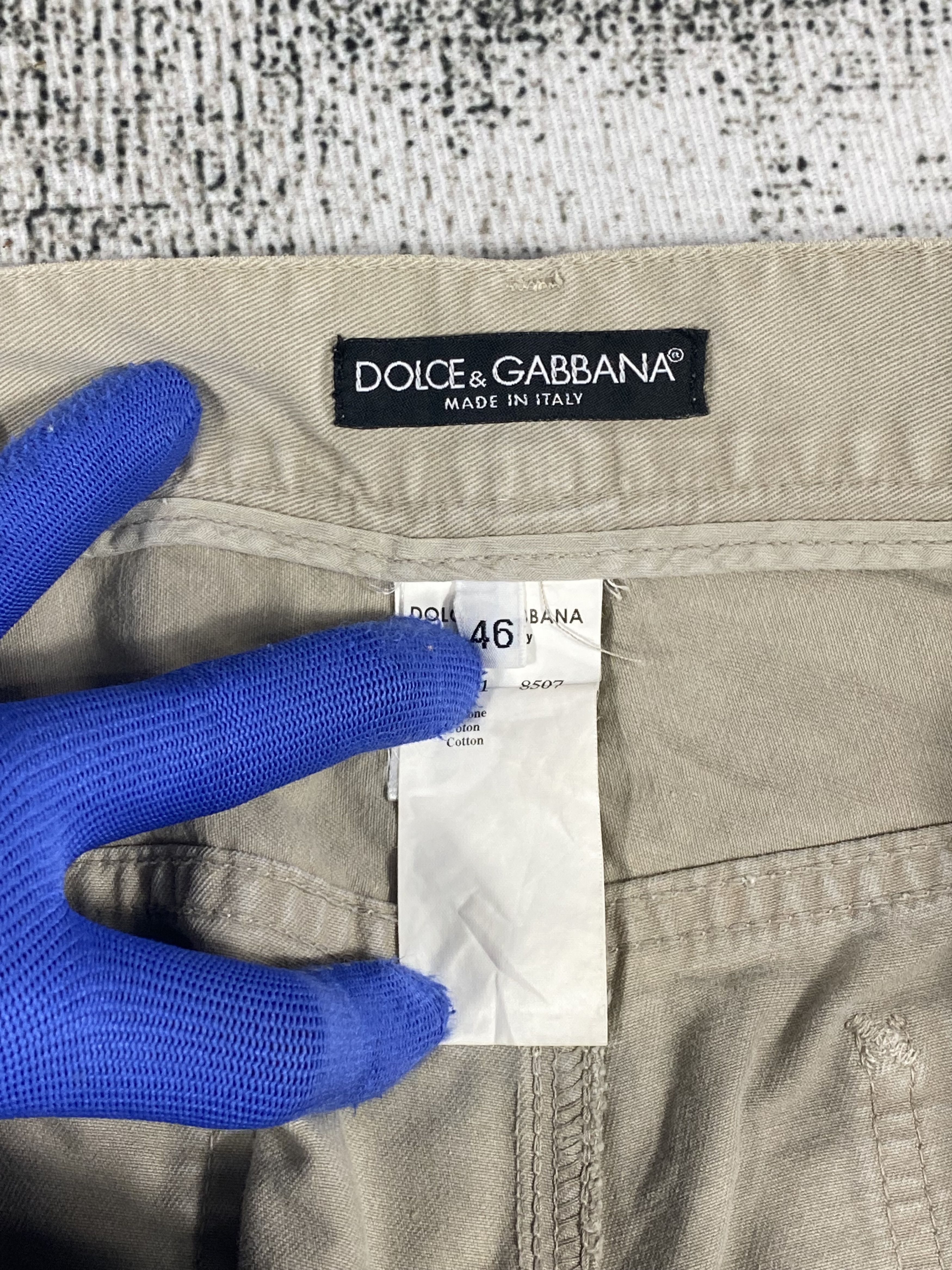 Dolce & Gabbana RARE🔥Low Rise Brown Washed Distressed Light Denim Size US 30 / EU 46 - 10 Thumbnail