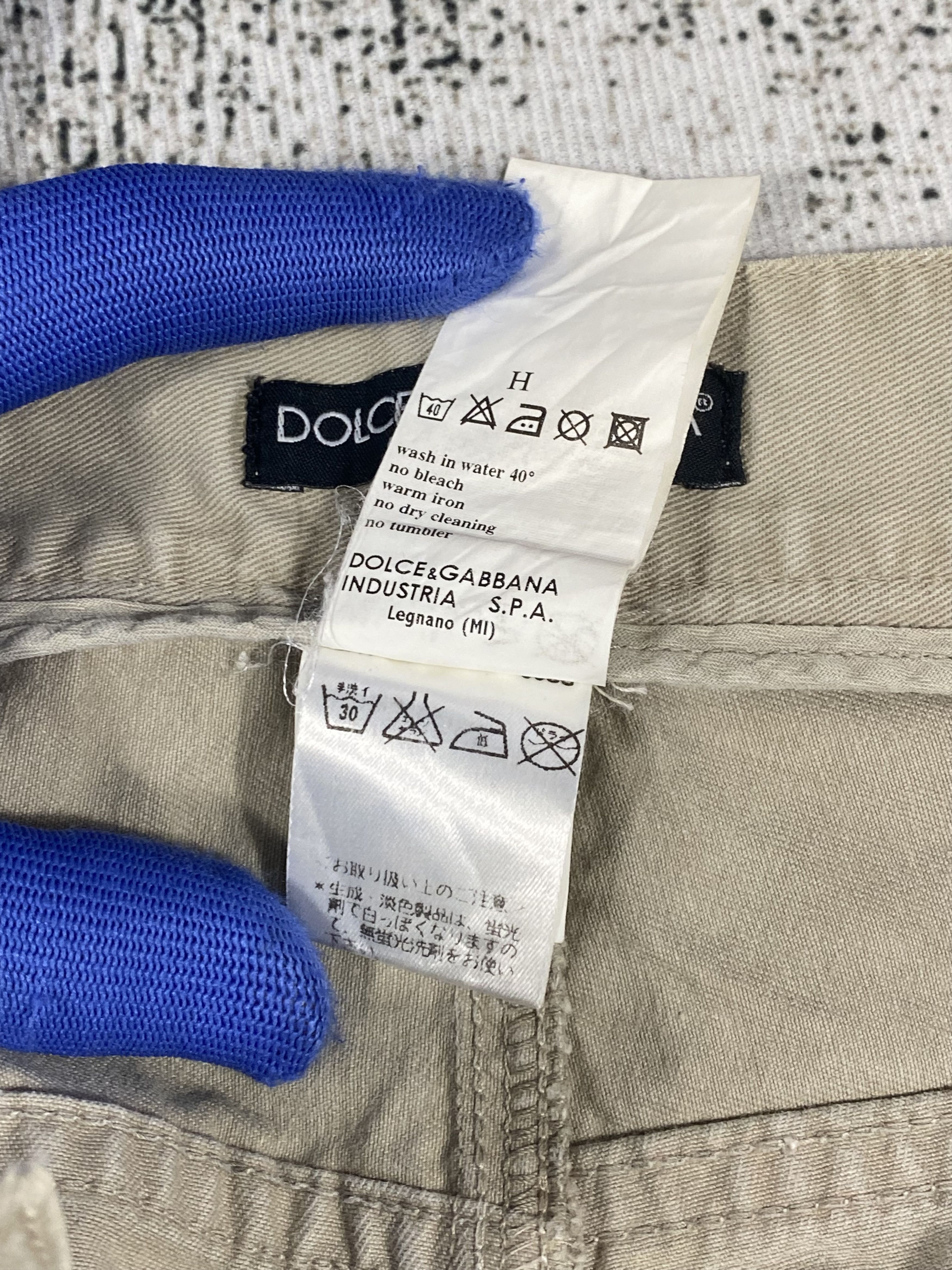 Dolce & Gabbana RARE🔥Low Rise Brown Washed Distressed Light Denim Size US 30 / EU 46 - 12 Thumbnail