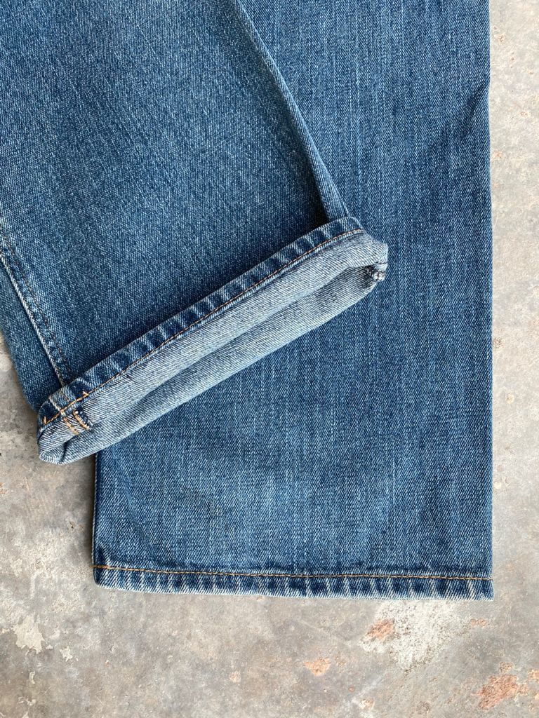 Japanese Brand Light Wash Denim Sissy by Kansai Yamamoto Jeans Size US 34 / EU 50 - 14 Thumbnail
