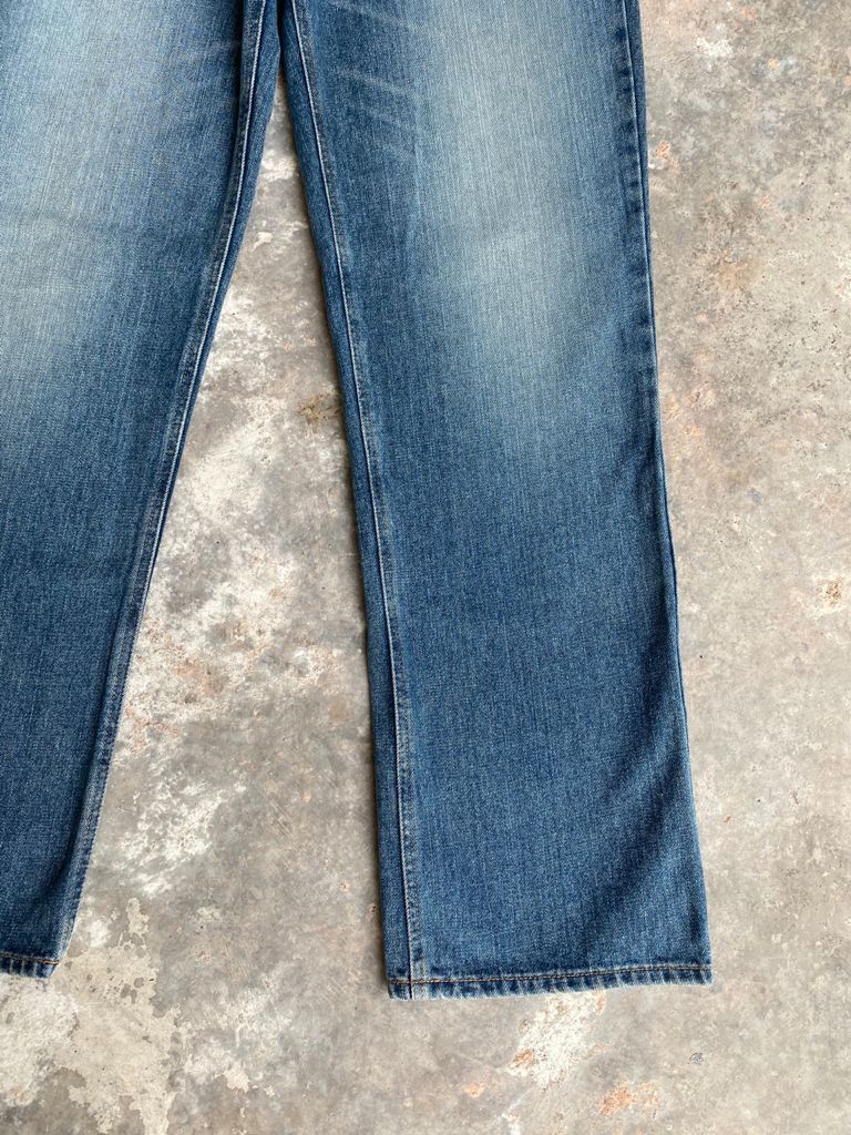 Japanese Brand Light Wash Denim Sissy by Kansai Yamamoto Jeans Size US 34 / EU 50 - 6 Thumbnail