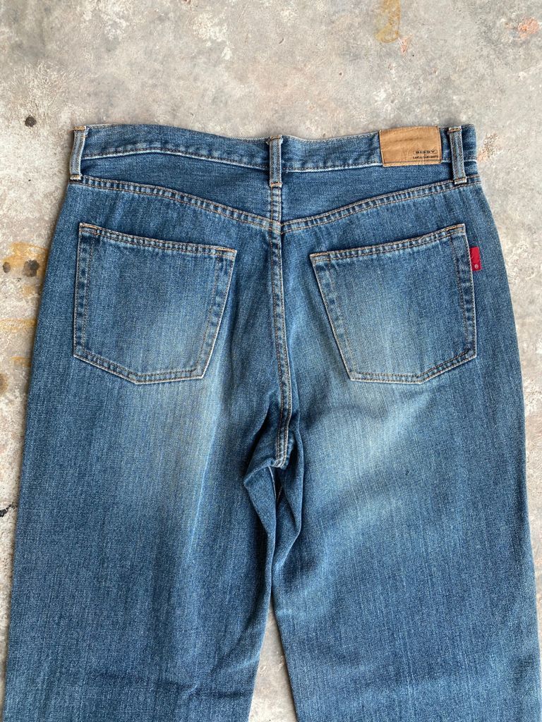 Japanese Brand Light Wash Denim Sissy by Kansai Yamamoto Jeans Size US 34 / EU 50 - 7 Thumbnail