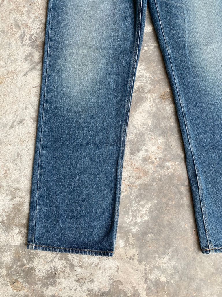 Japanese Brand Light Wash Denim Sissy by Kansai Yamamoto Jeans Size US 34 / EU 50 - 4 Thumbnail