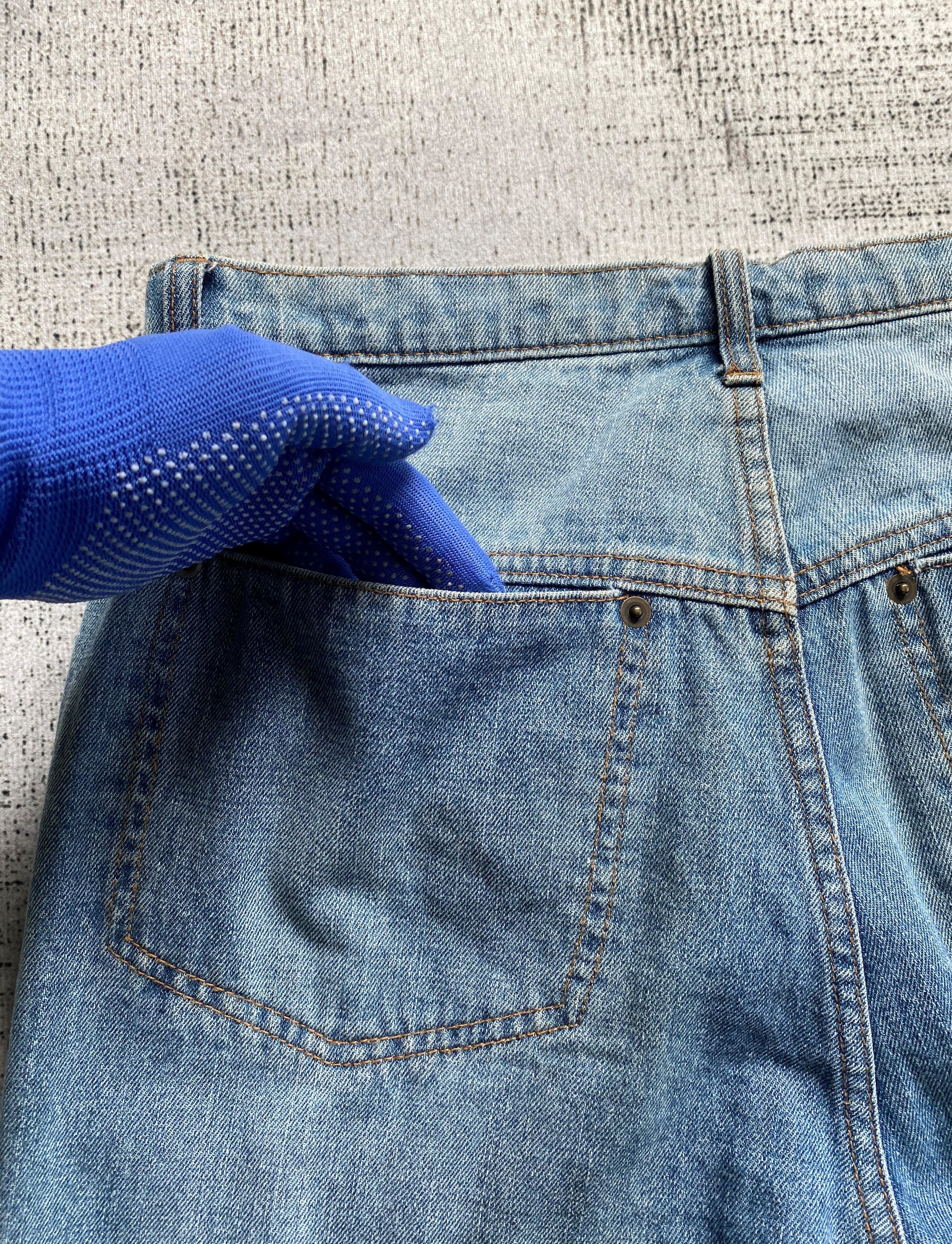 Issey Miyake Light Blue Wash Ne Net by Issey Miyake Denim Size US 30 / EU 46 - 15 Thumbnail