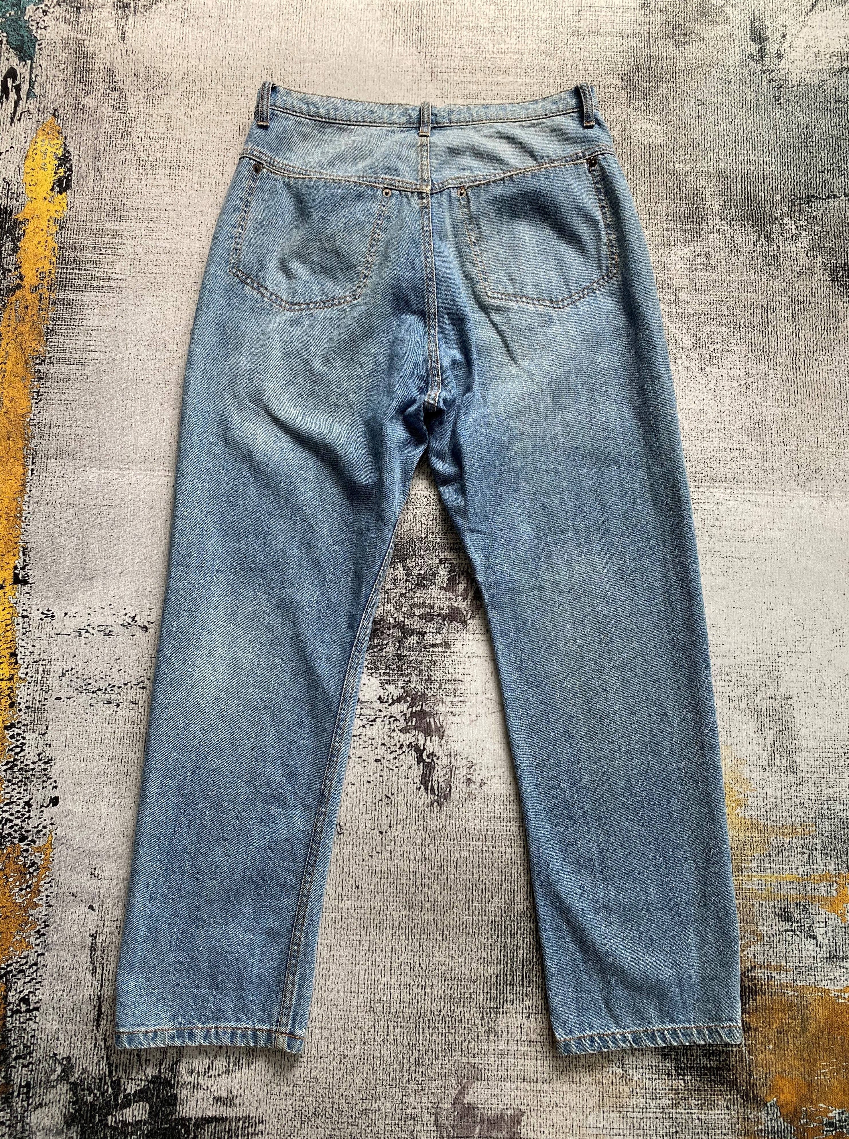 Issey Miyake Light Blue Wash Ne Net by Issey Miyake Denim Size US 30 / EU 46 - 13 Thumbnail