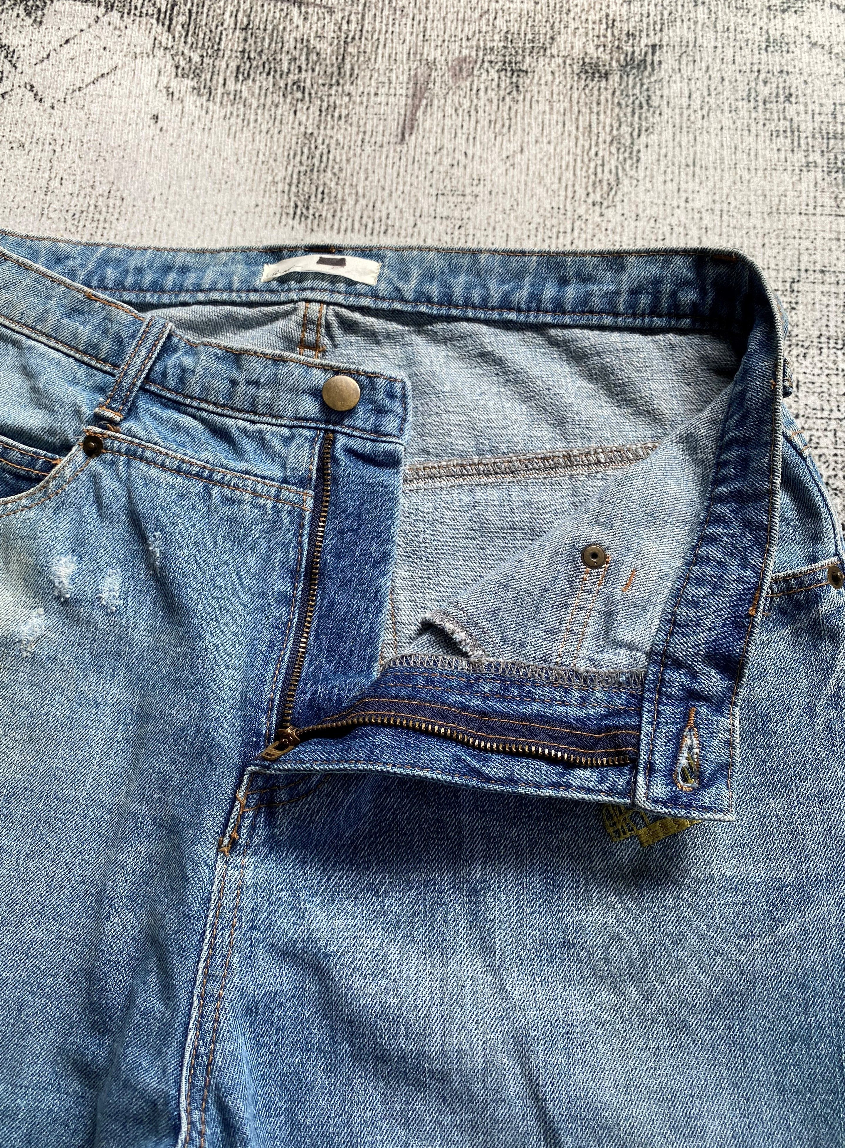 Issey Miyake Light Blue Wash Ne Net by Issey Miyake Denim Size US 30 / EU 46 - 9 Thumbnail