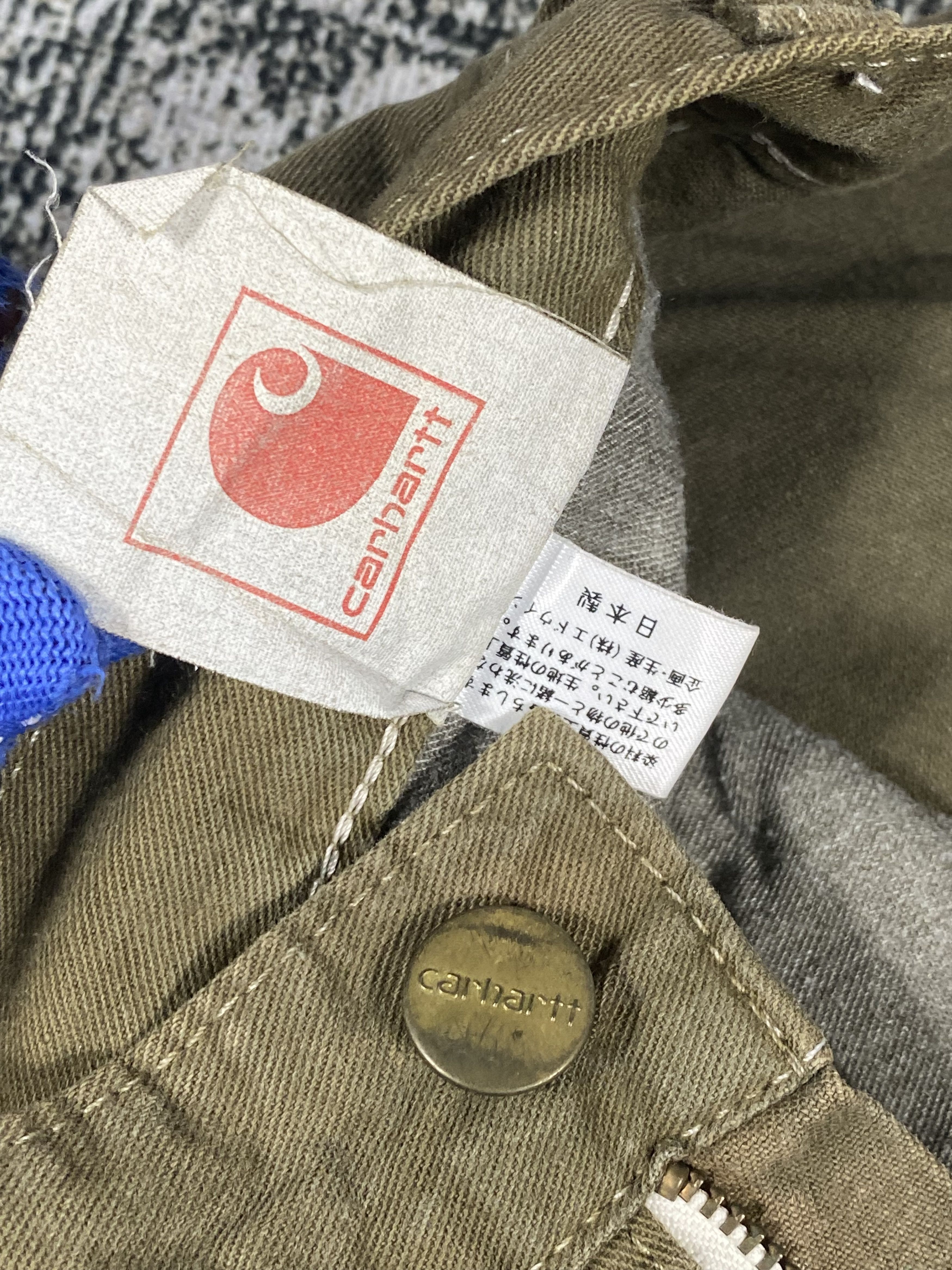 Carhartt SICKS💥Vintage Carhartt Rusty Faded Carpenter Size US 30 / EU 46 - 6 Thumbnail