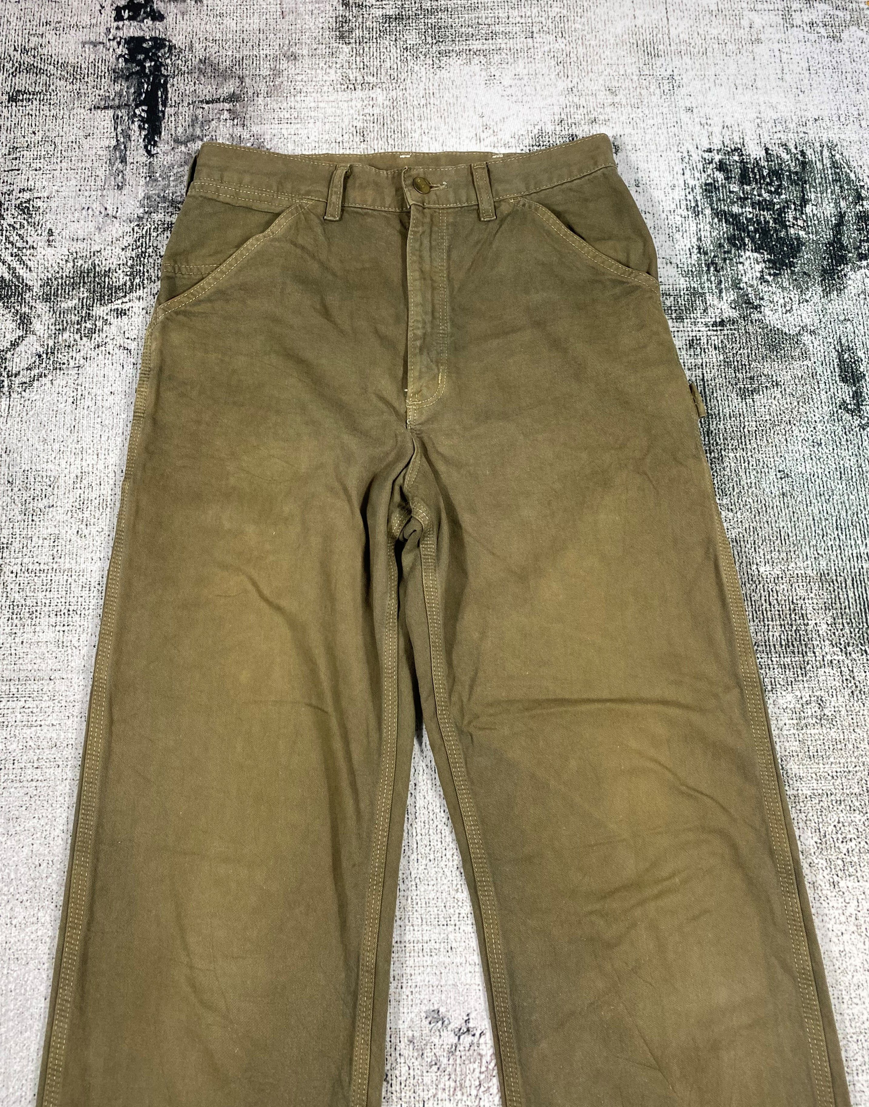 Carhartt SICKS💥Vintage Carhartt Rusty Faded Carpenter Size US 30 / EU 46 - 3 Thumbnail