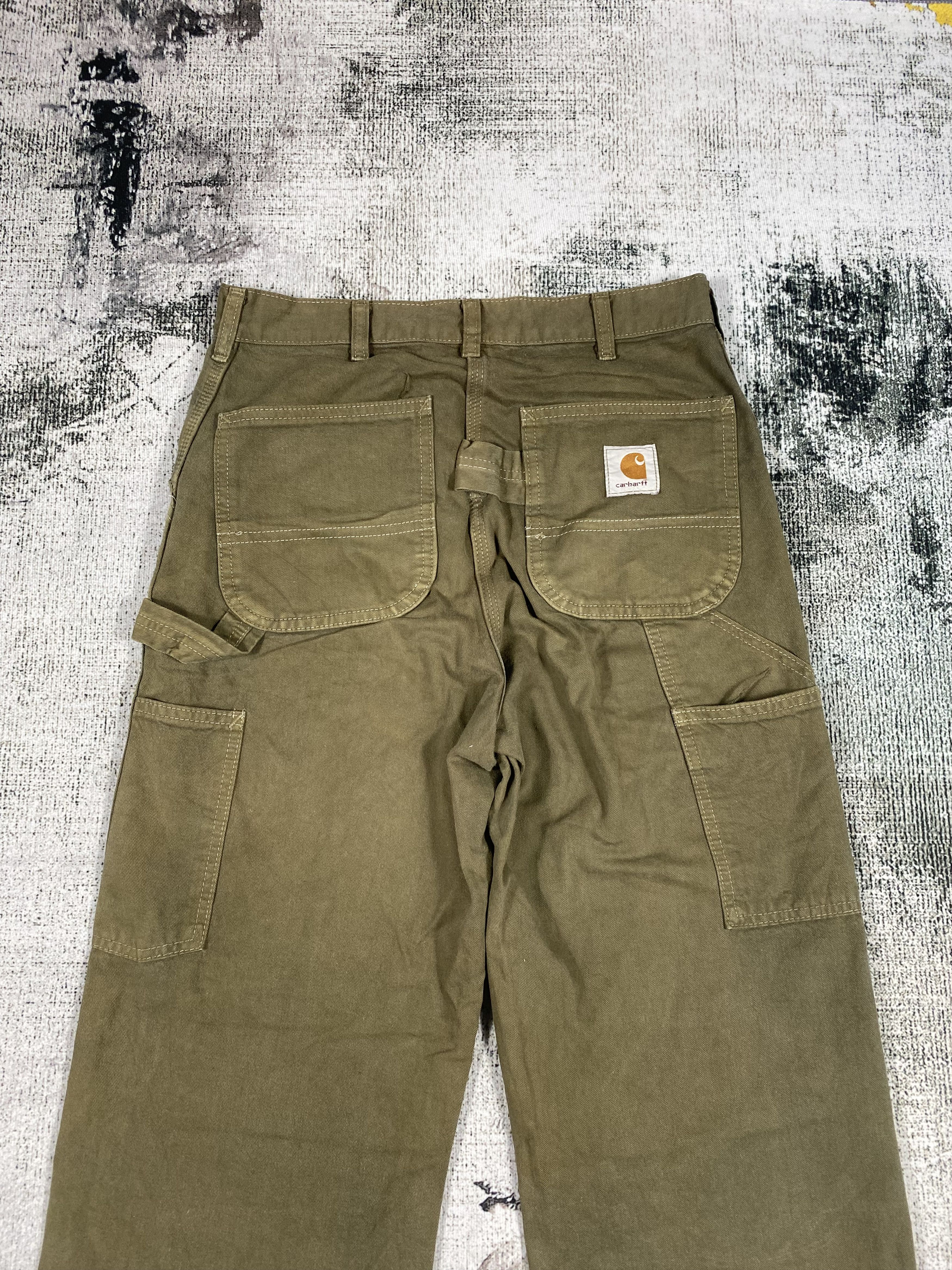 Carhartt SICKS💥Vintage Carhartt Rusty Faded Carpenter Size US 30 / EU 46 - 7 Thumbnail