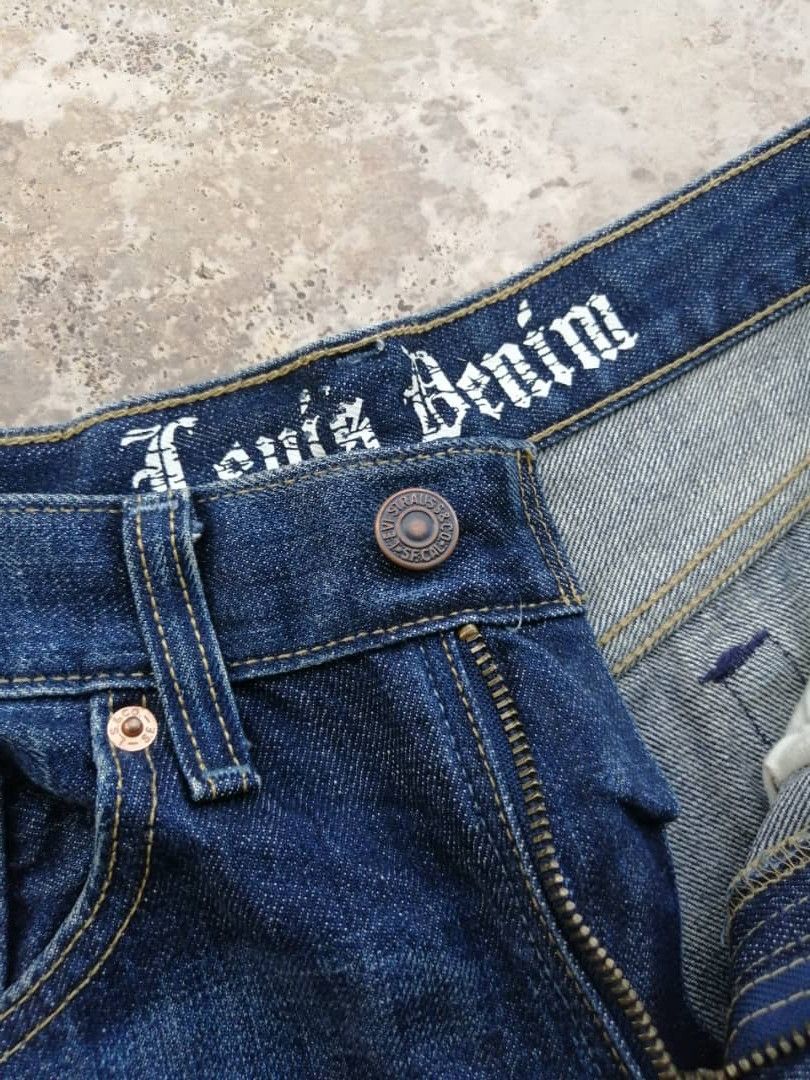 Levi's Light Wash Rusty Whiskers Levi's 505 Jeans Size US 31 - 5 Thumbnail