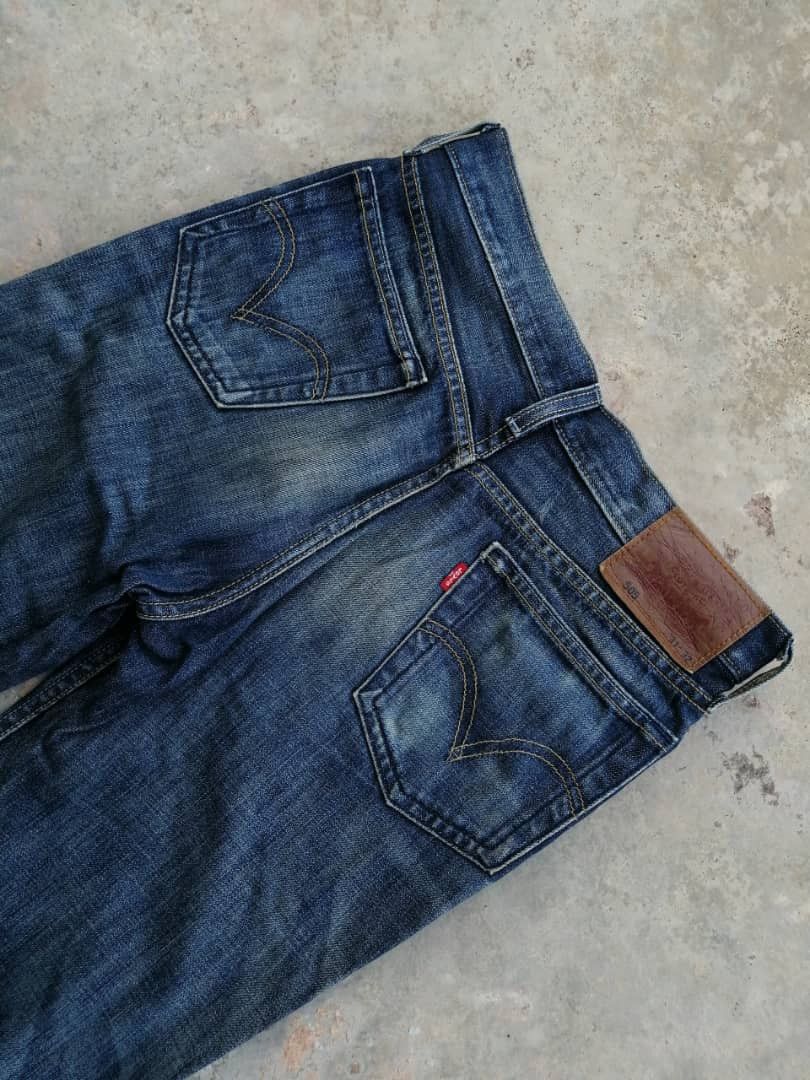 Levi's Light Wash Rusty Whiskers Levi's 505 Jeans Size US 31 - 9 Thumbnail