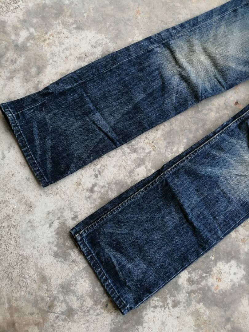 Levi's Light Wash Rusty Whiskers Levi's 505 Jeans Size US 31 - 4 Thumbnail