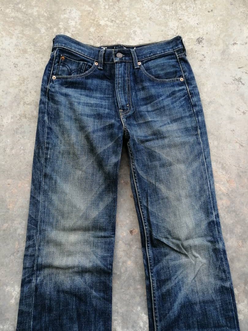 Levi's Light Wash Rusty Whiskers Levi's 505 Jeans Size US 31 - 3 Thumbnail