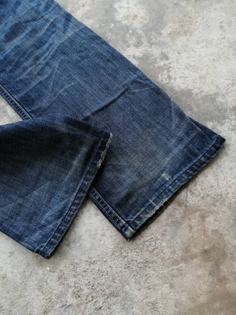 Levi's Light Wash Rusty Whiskers Levi's 505 Jeans Size US 31 - 12 Thumbnail