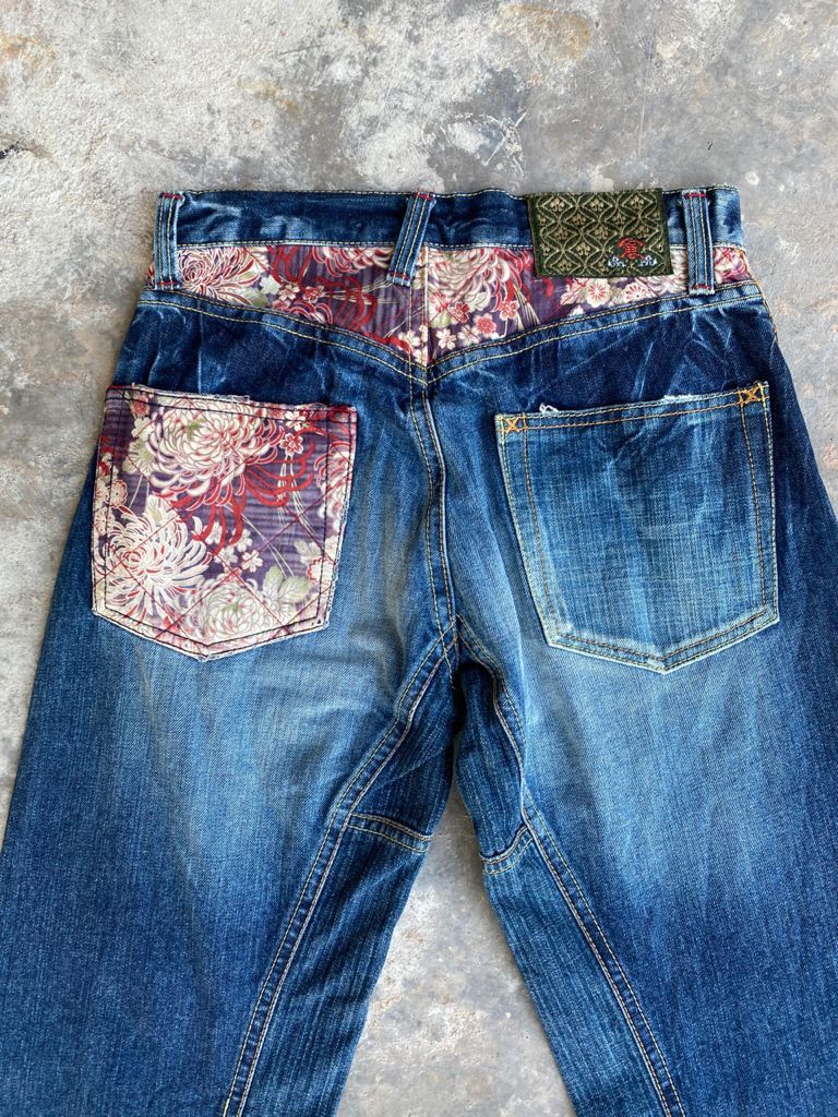 Eternal RARE🔥Art Jeans Japanese Brand Eternal Distressed Denim Size US 28 / EU 44 - 11 Thumbnail