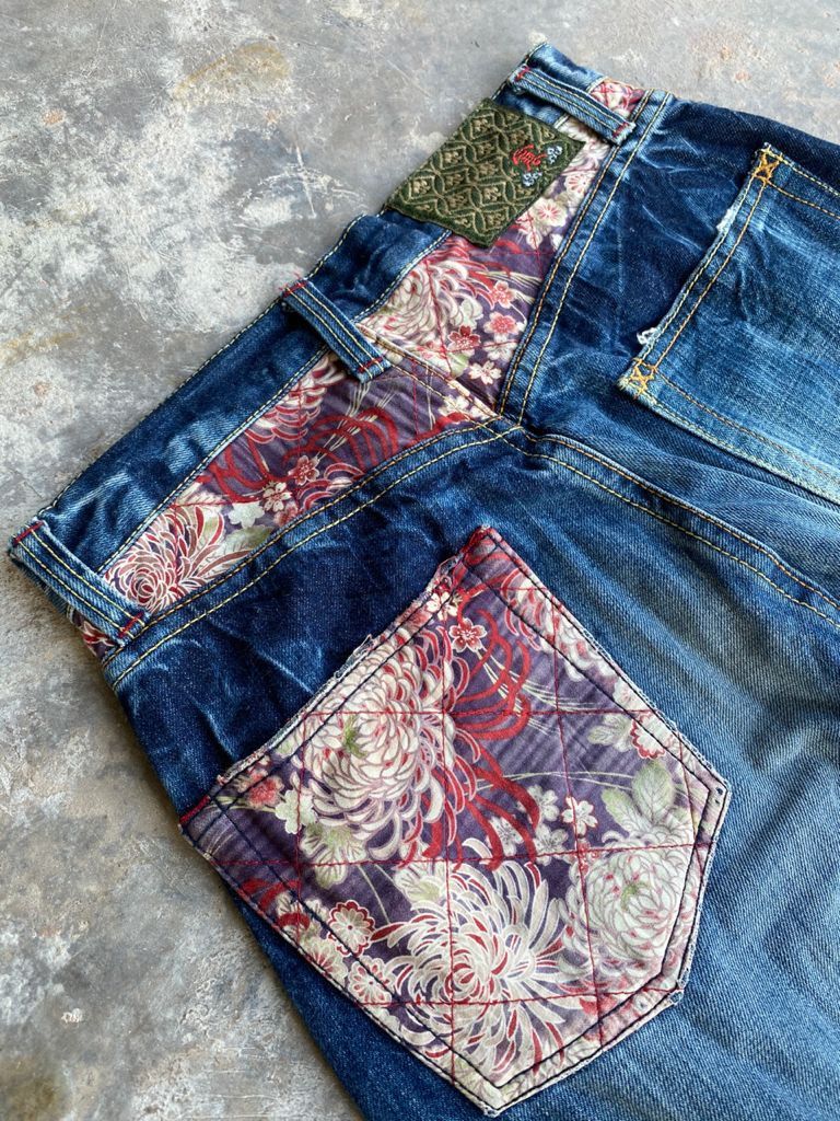 Eternal RARE🔥Art Jeans Japanese Brand Eternal Distressed Denim Size US 28 / EU 44 - 12 Thumbnail