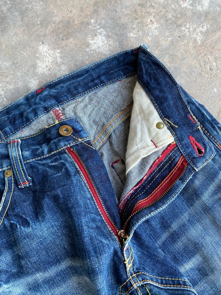 Eternal RARE🔥Art Jeans Japanese Brand Eternal Distressed Denim Size US 28 / EU 44 - 7 Thumbnail