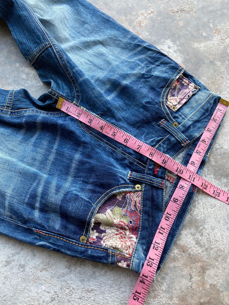 Eternal RARE🔥Art Jeans Japanese Brand Eternal Distressed Denim Size US 28 / EU 44 - 14 Thumbnail