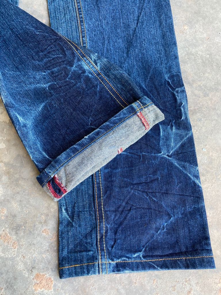 Eternal RARE🔥Art Jeans Japanese Brand Eternal Distressed Denim Size US 28 / EU 44 - 5 Thumbnail