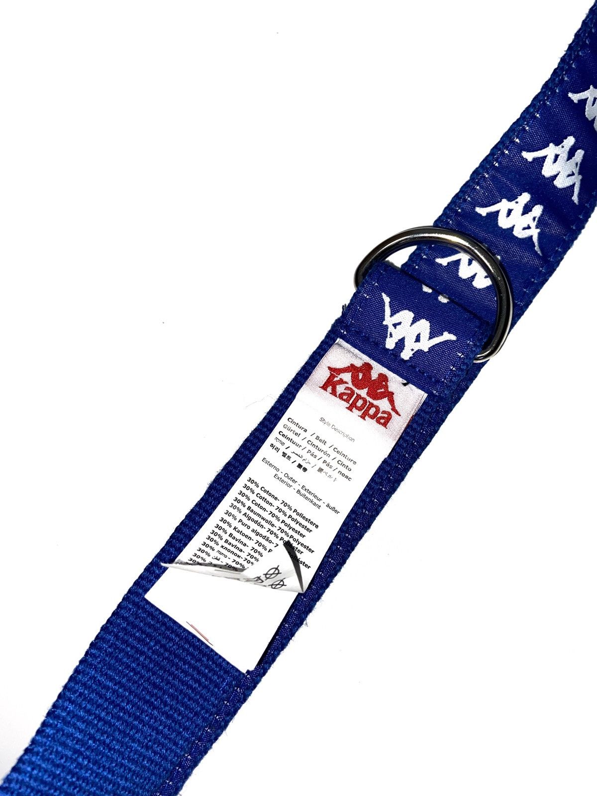Kappa Kappa 80s belt blue 130 cm Size ONE SIZE - 4 Thumbnail