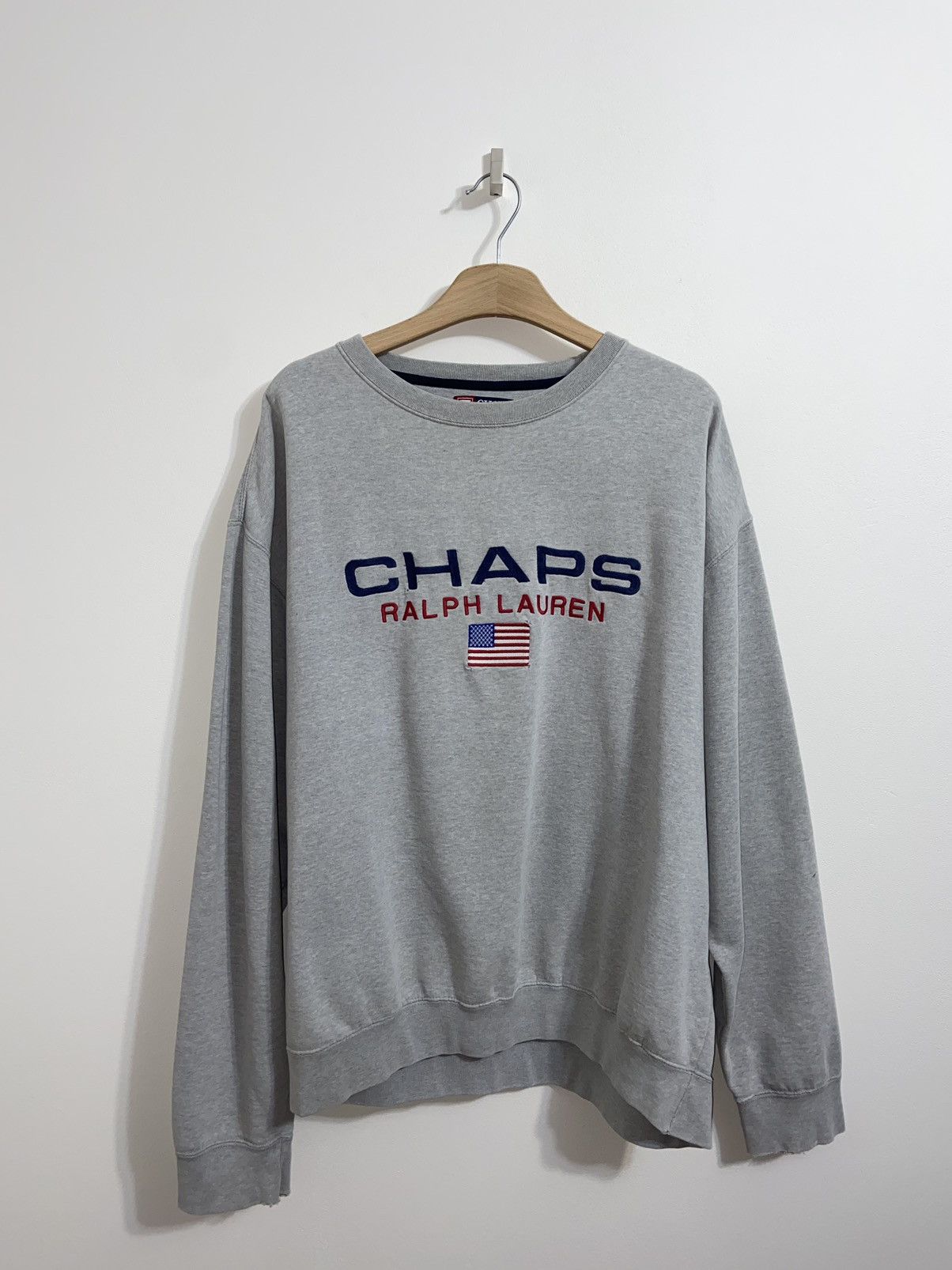Chaps Ralph Lauren Polo Ralph Lauren Chaps Vintage Sweatshirt Size US XL / EU 56 / 4 - 1 Thumbnail