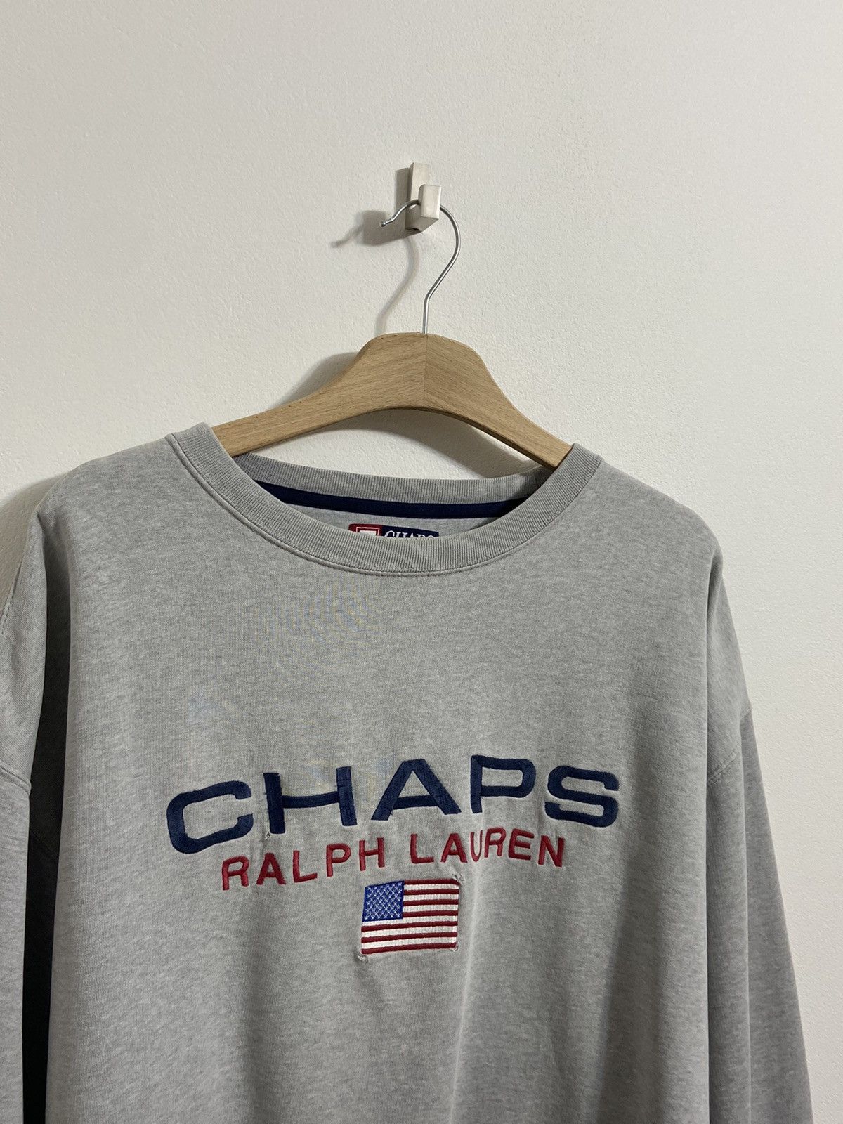 Chaps Ralph Lauren Polo Ralph Lauren Chaps Vintage Sweatshirt Size US XL / EU 56 / 4 - 4 Thumbnail