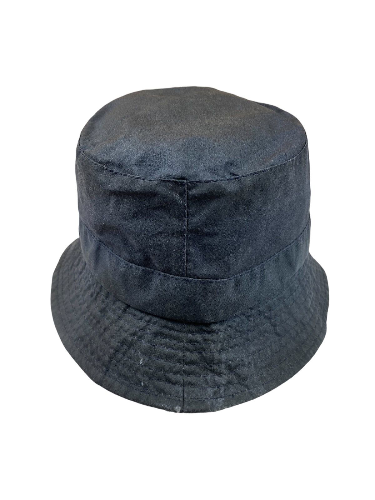 Barbour × Vintage Vintage Barbour Waxed Panama Bucket Hat Cap Size ONE SIZE - 5 Thumbnail