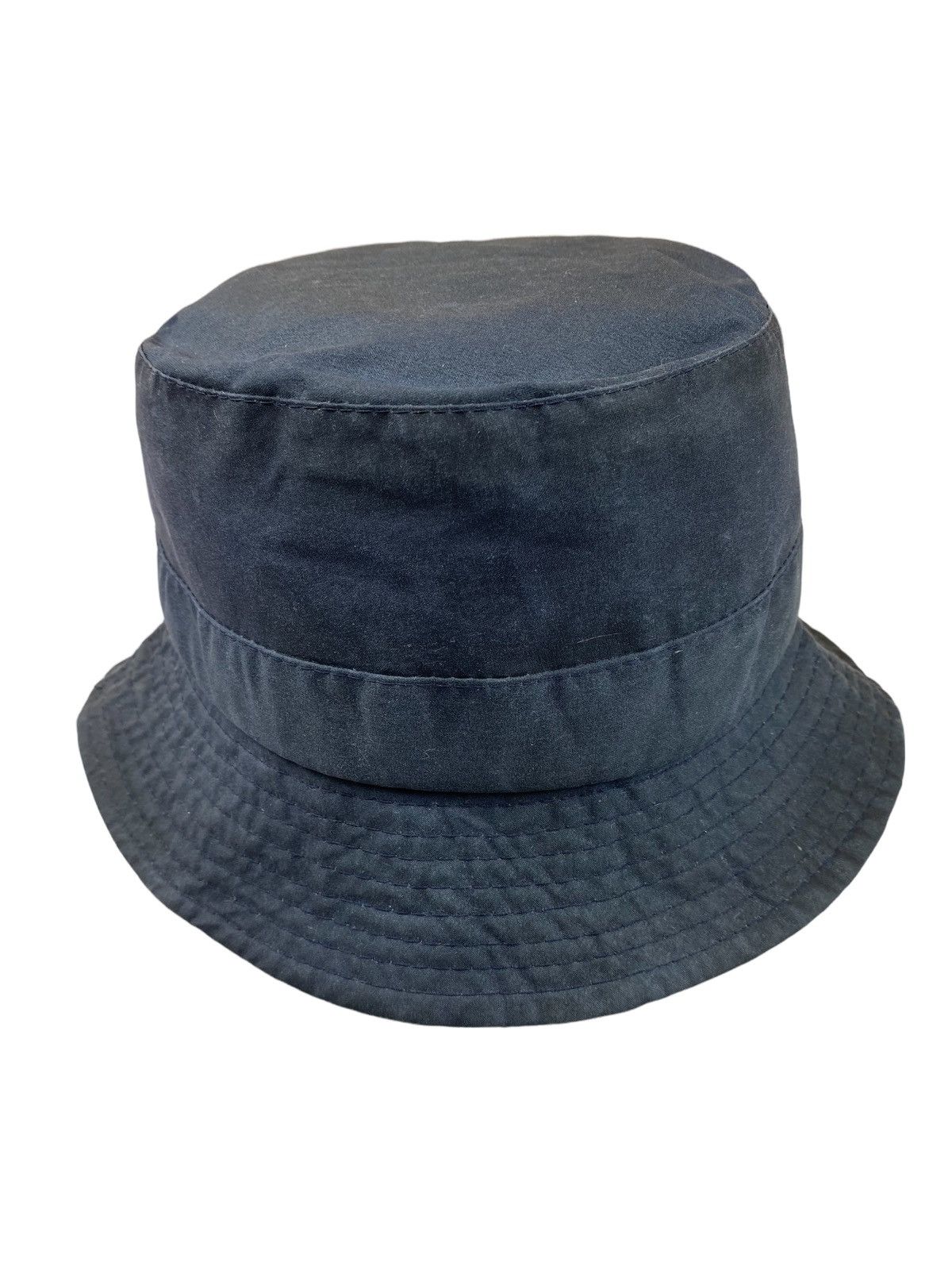 Barbour × Vintage Vintage Barbour Waxed Panama Bucket Hat Cap Size ONE SIZE - 4 Thumbnail