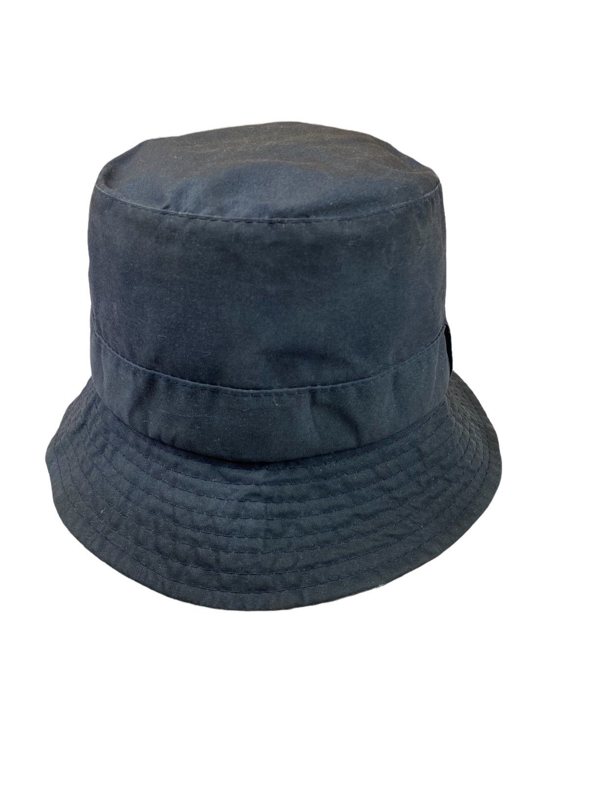 Barbour × Vintage Vintage Barbour Waxed Panama Bucket Hat Cap Size ONE SIZE - 3 Thumbnail