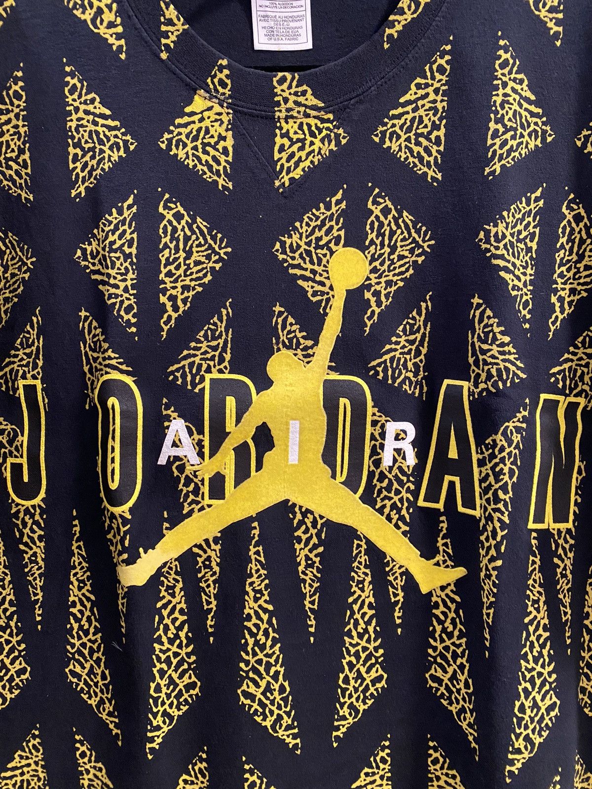 Jordan Brand × Nike Jordan Vintage Elephant Print Tee Size US L / EU 52-54 / 3 - 3 Thumbnail