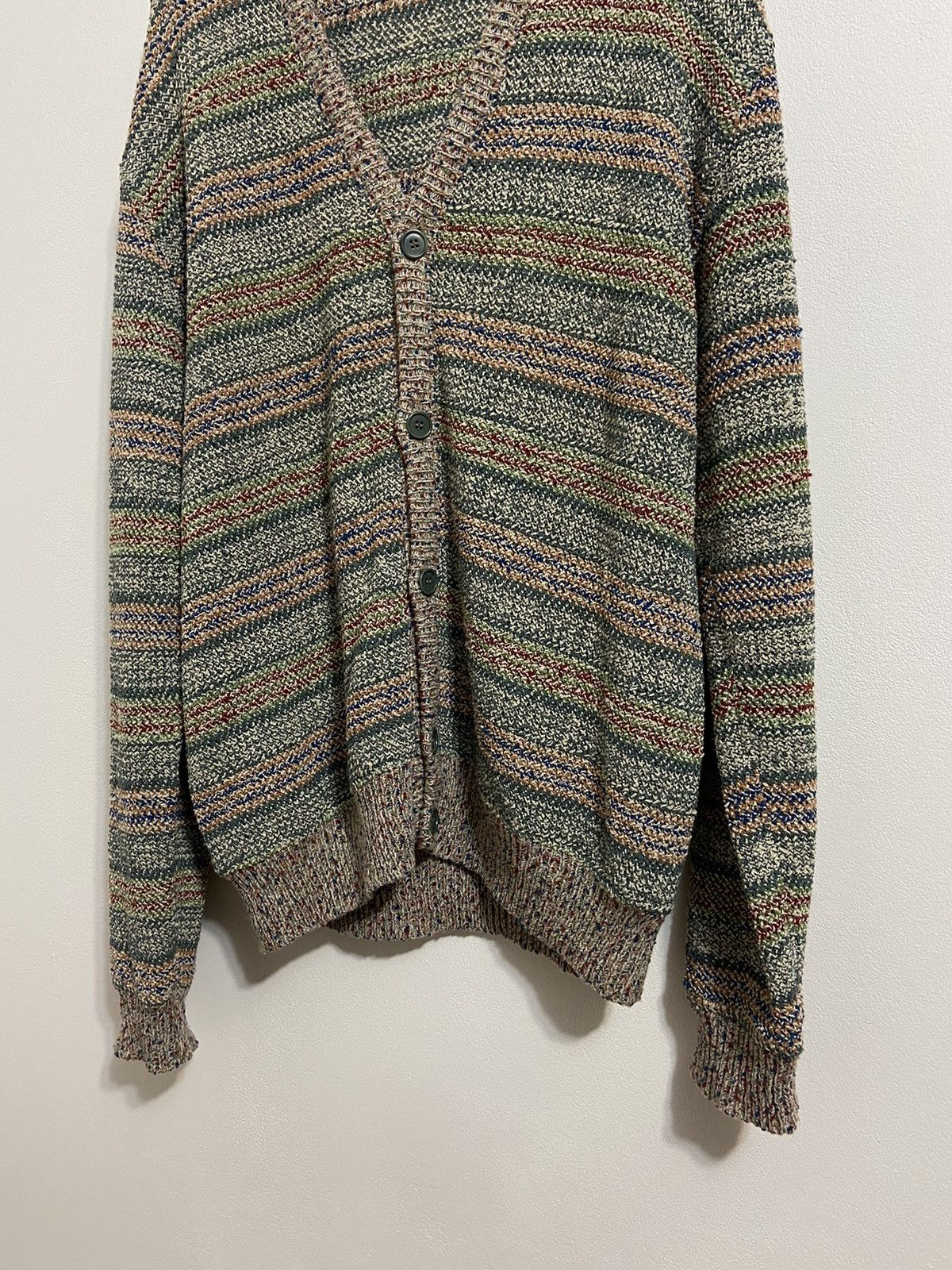 Missoni Missoni Uomo Men’s Vintage Cardigan Pattern Sweater Size US XL / EU 56 / 4 - 16 Thumbnail