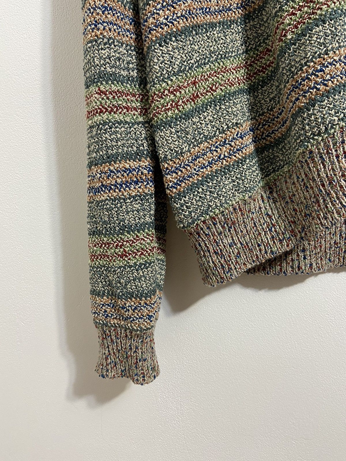 Missoni Missoni Uomo Men’s Vintage Cardigan Pattern Sweater Size US XL / EU 56 / 4 - 11 Thumbnail