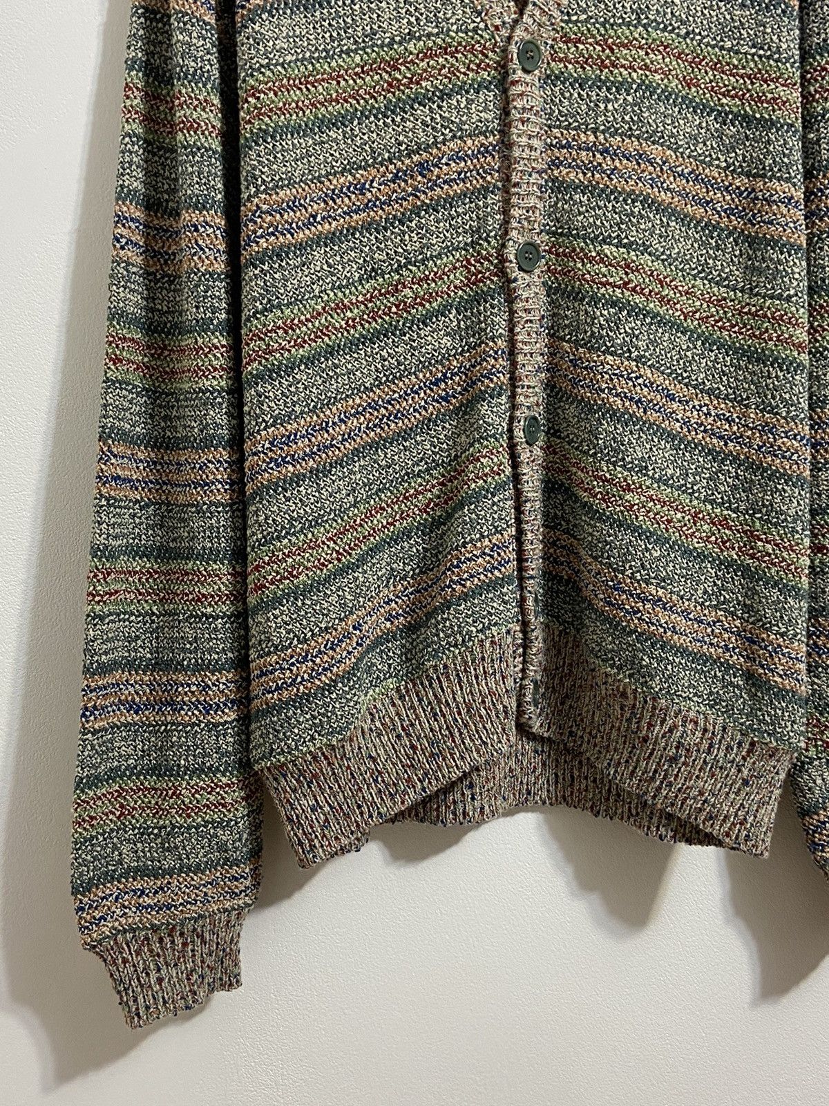 Missoni Missoni Uomo Men’s Vintage Cardigan Pattern Sweater Size US XL / EU 56 / 4 - 5 Thumbnail
