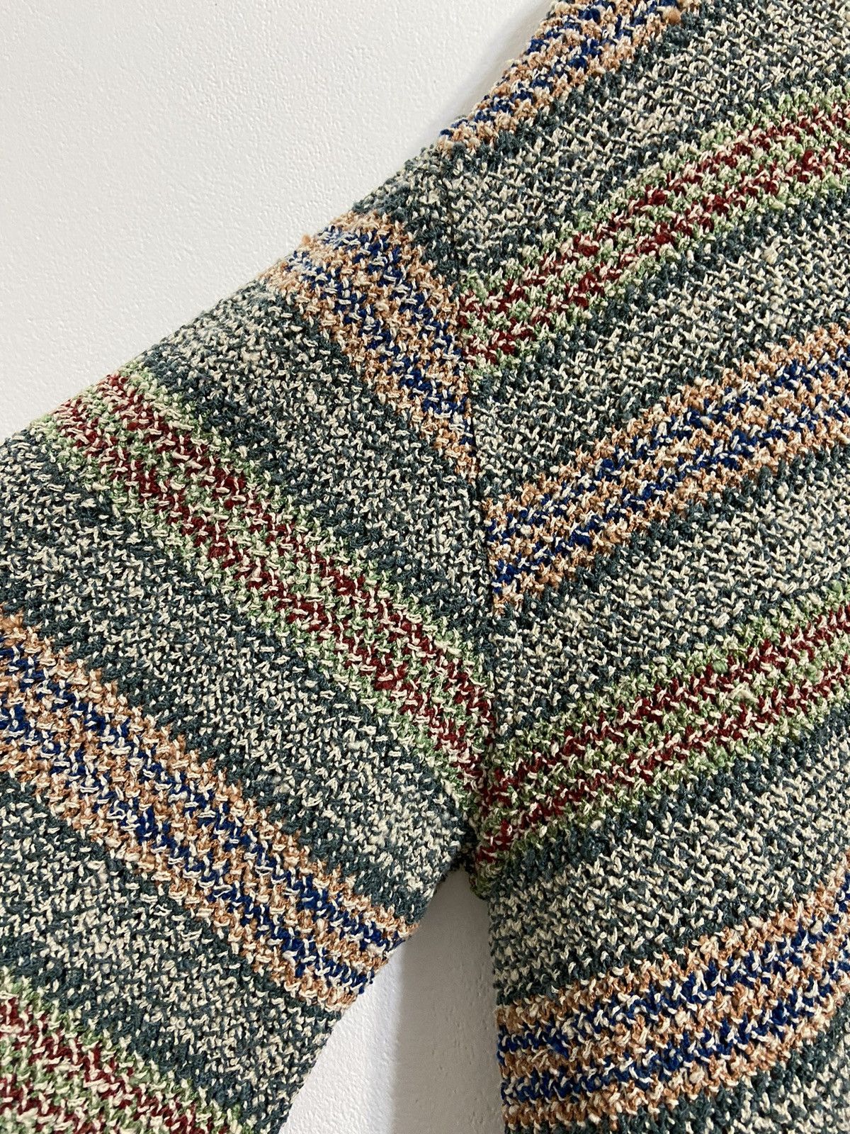 Missoni Missoni Uomo Men’s Vintage Cardigan Pattern Sweater Size US XL / EU 56 / 4 - 12 Thumbnail