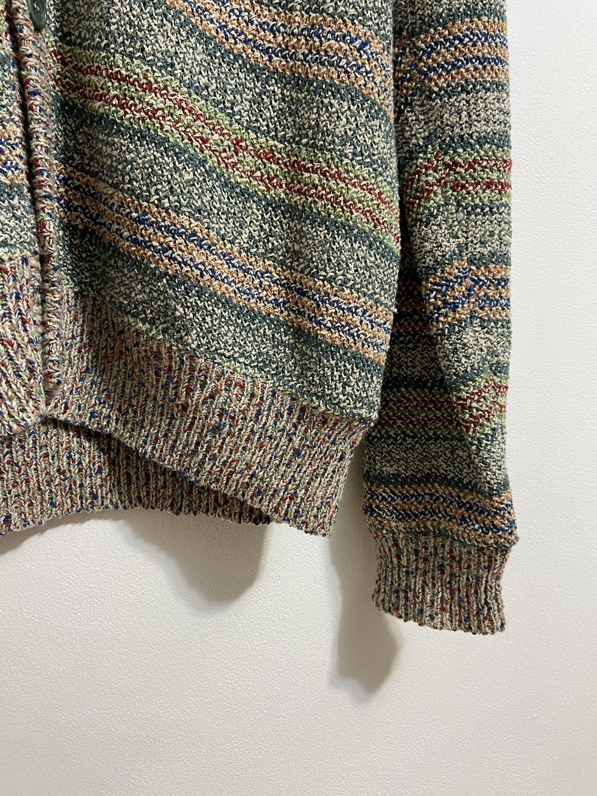 Missoni Missoni Uomo Men’s Vintage Cardigan Pattern Sweater Size US XL / EU 56 / 4 - 10 Thumbnail