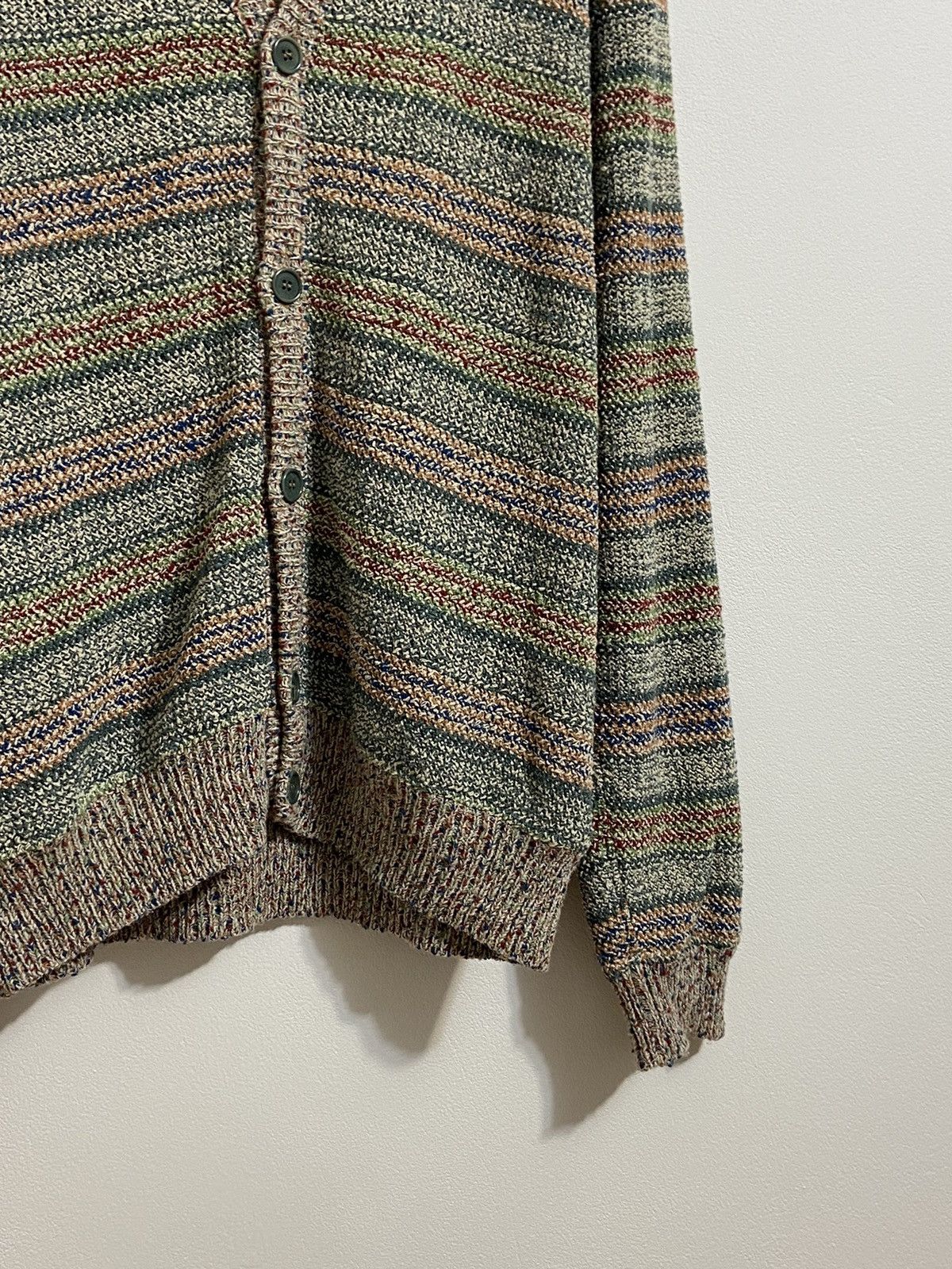 Missoni Missoni Uomo Men’s Vintage Cardigan Pattern Sweater Size US XL / EU 56 / 4 - 6 Thumbnail