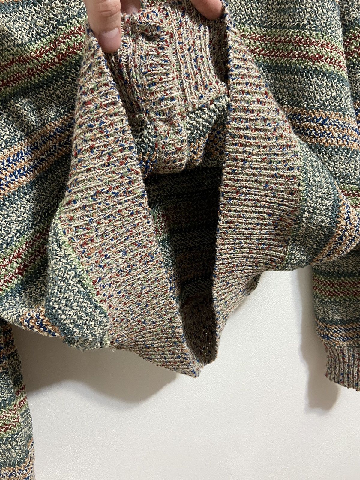 Missoni Missoni Uomo Men’s Vintage Cardigan Pattern Sweater Size US XL / EU 56 / 4 - 17 Thumbnail