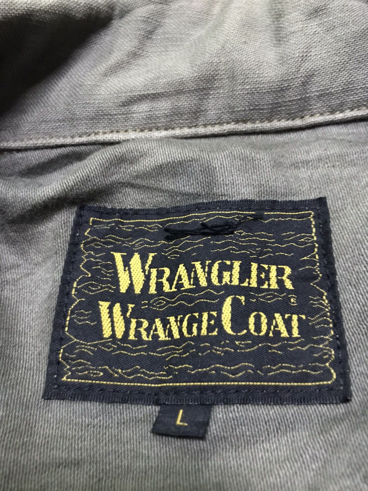 Sun faded Wrangler jacket