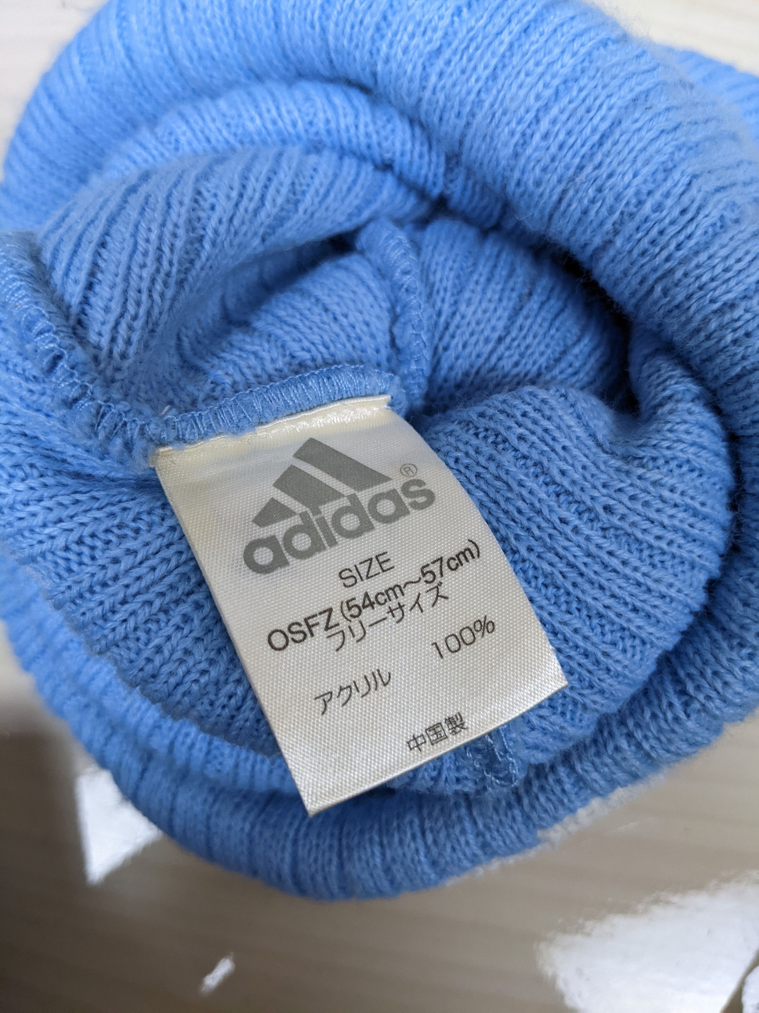 Adidas Vintage Adidas Plain Beanie Hat Cap Snowcap Ski Size ONE SIZE - 4 Thumbnail