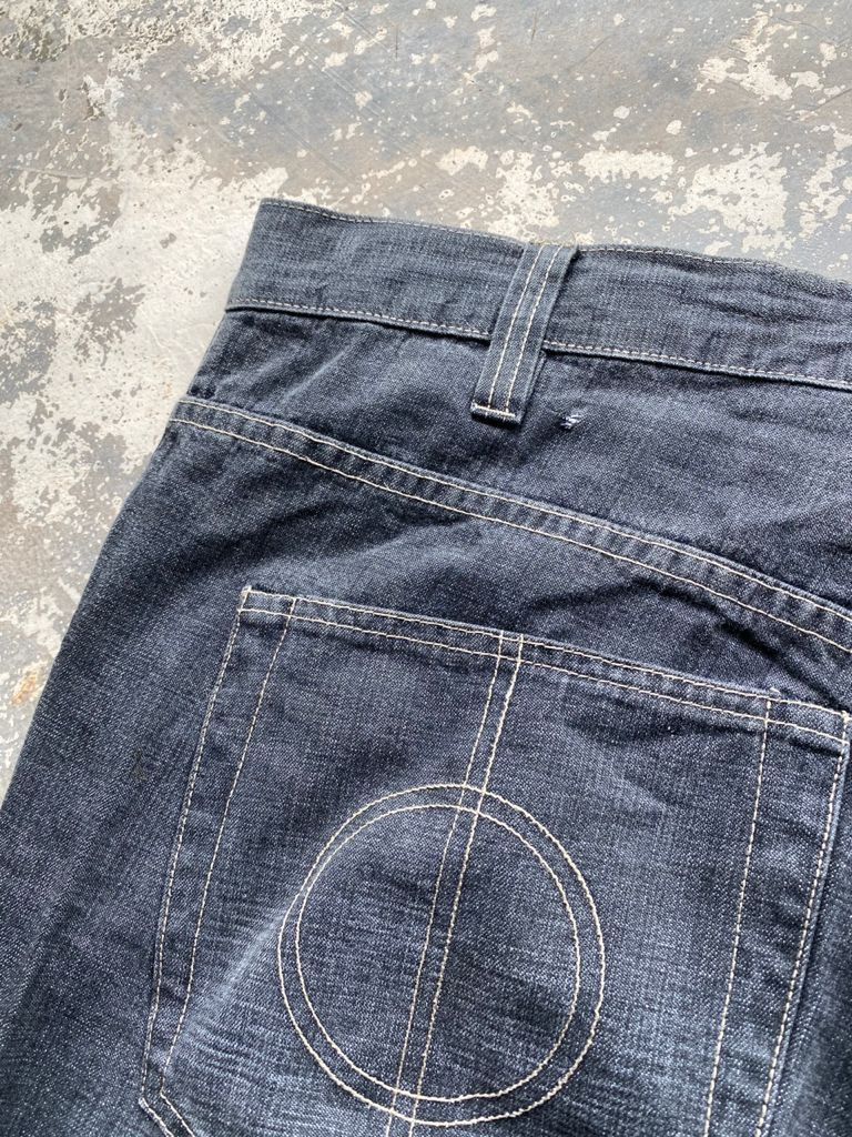 Coogi × Vintage Vintage Coogi Baggy Pants Black Washed Denim Size US 40 / EU 56 - 15 Thumbnail