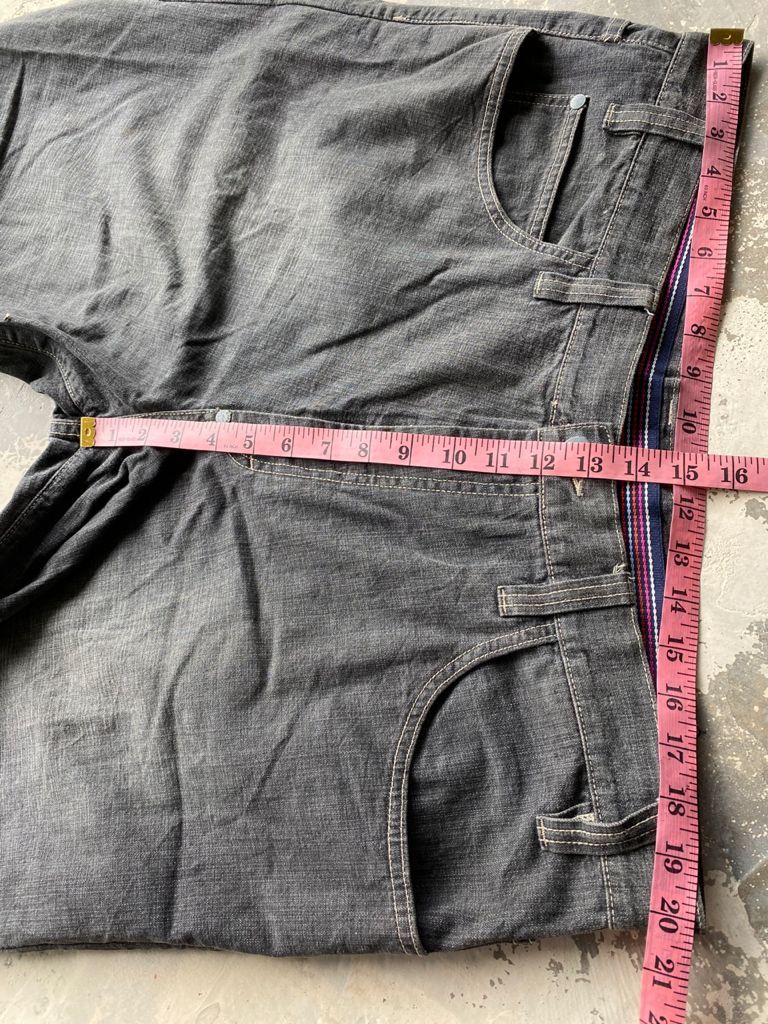 Coogi × Vintage Vintage Coogi Baggy Pants Black Washed Denim Size US 40 / EU 56 - 17 Thumbnail