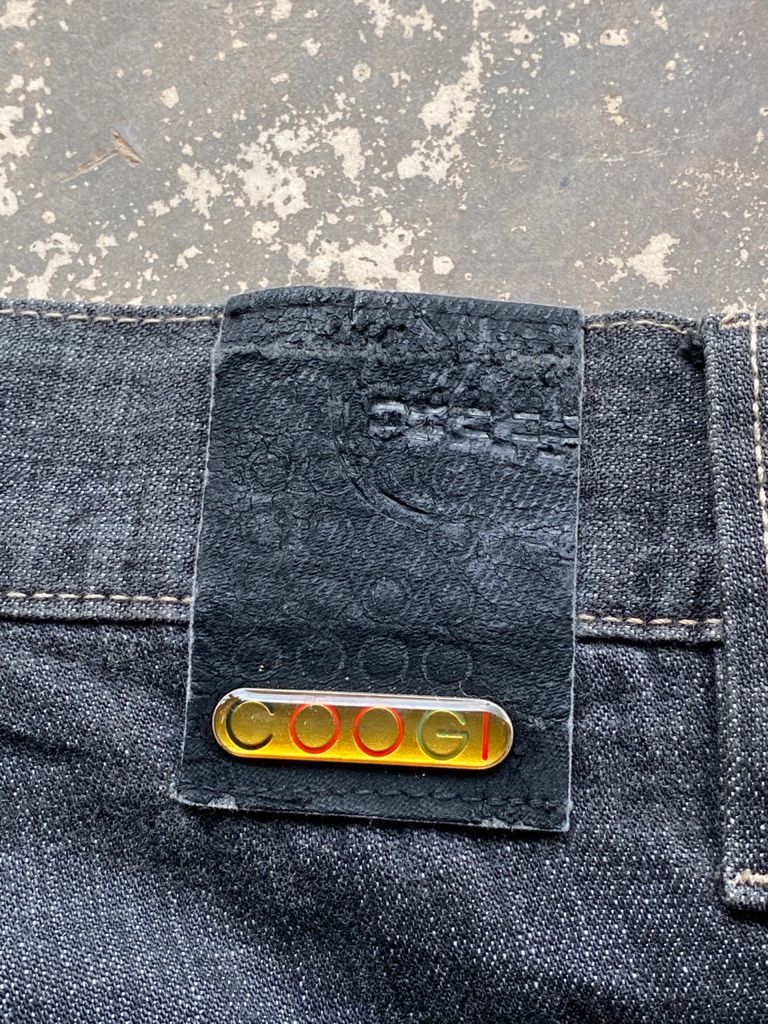 Coogi × Vintage Vintage Coogi Baggy Pants Black Washed Denim Size US 40 / EU 56 - 16 Thumbnail