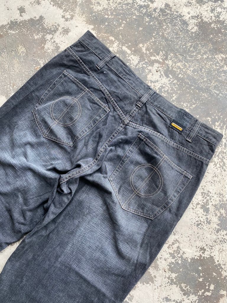 Coogi × Vintage Vintage Coogi Baggy Pants Black Washed Denim Size US 40 / EU 56 - 12 Thumbnail