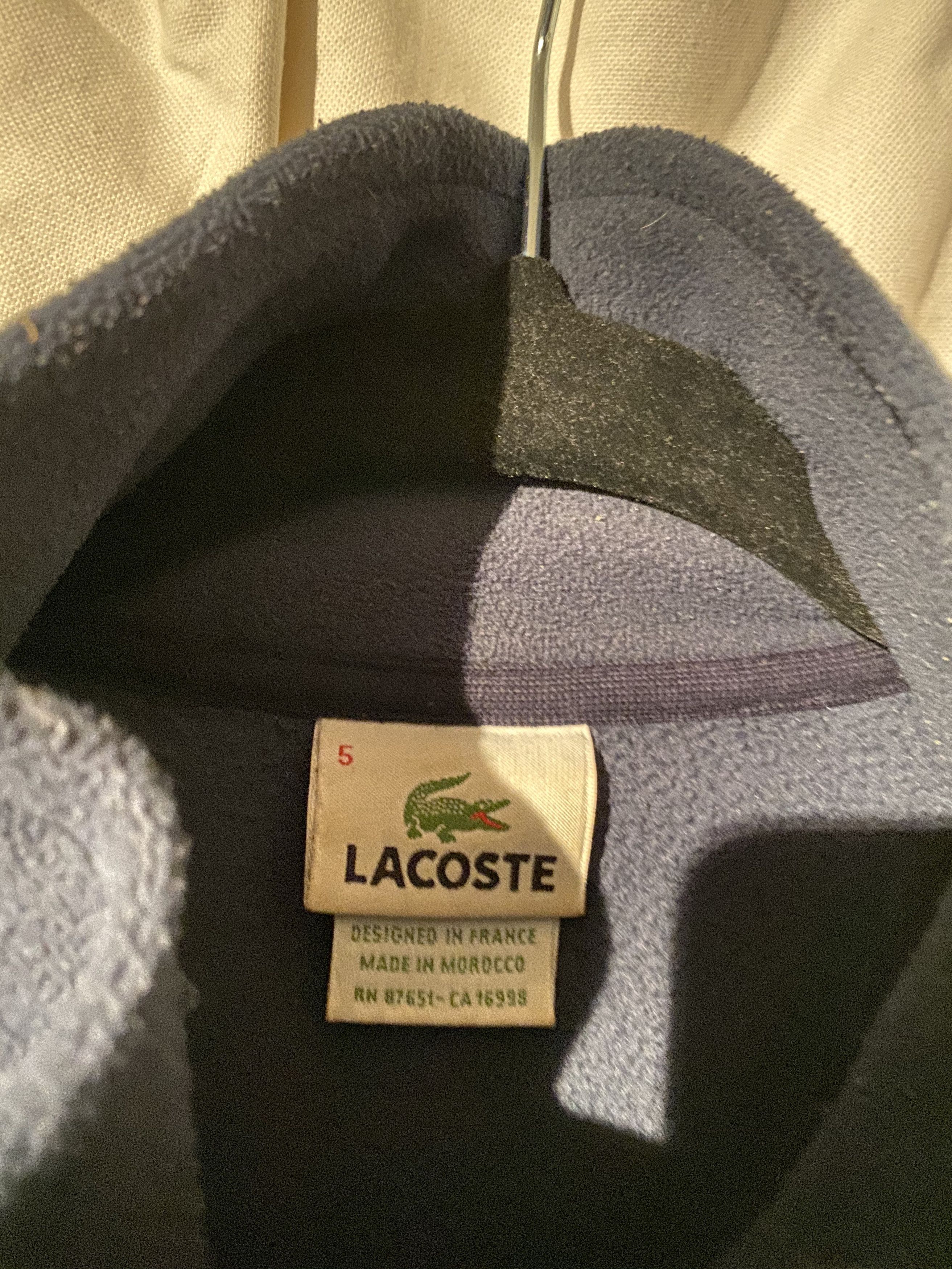 Lacoste Lacoste Fleece w/ Big Logo Size US L / EU 52-54 / 3 - 3 Thumbnail