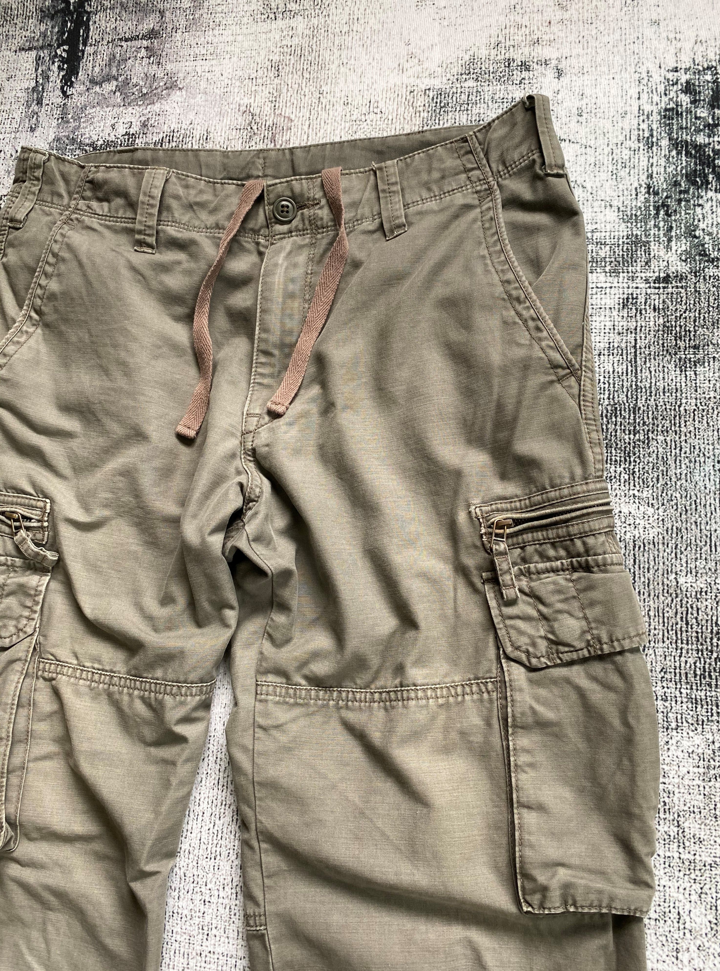 Japanese Brand RARE🔥Japanese Parachute Cargo Pants Multi Pocket Bondage Size US 34 / EU 50 - 7 Thumbnail