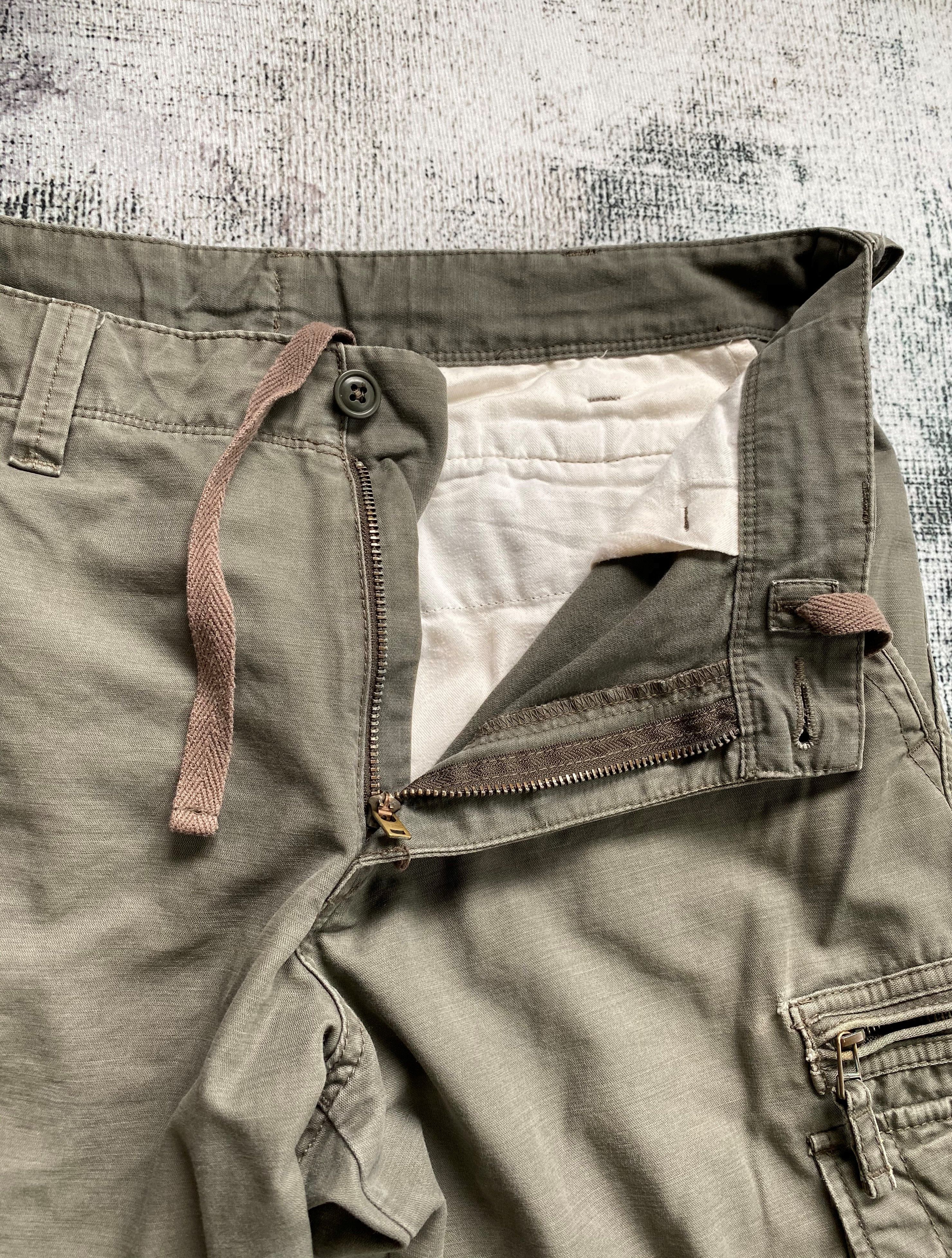 Japanese Brand RARE🔥Japanese Parachute Cargo Pants Multi Pocket Bondage Size US 34 / EU 50 - 8 Thumbnail