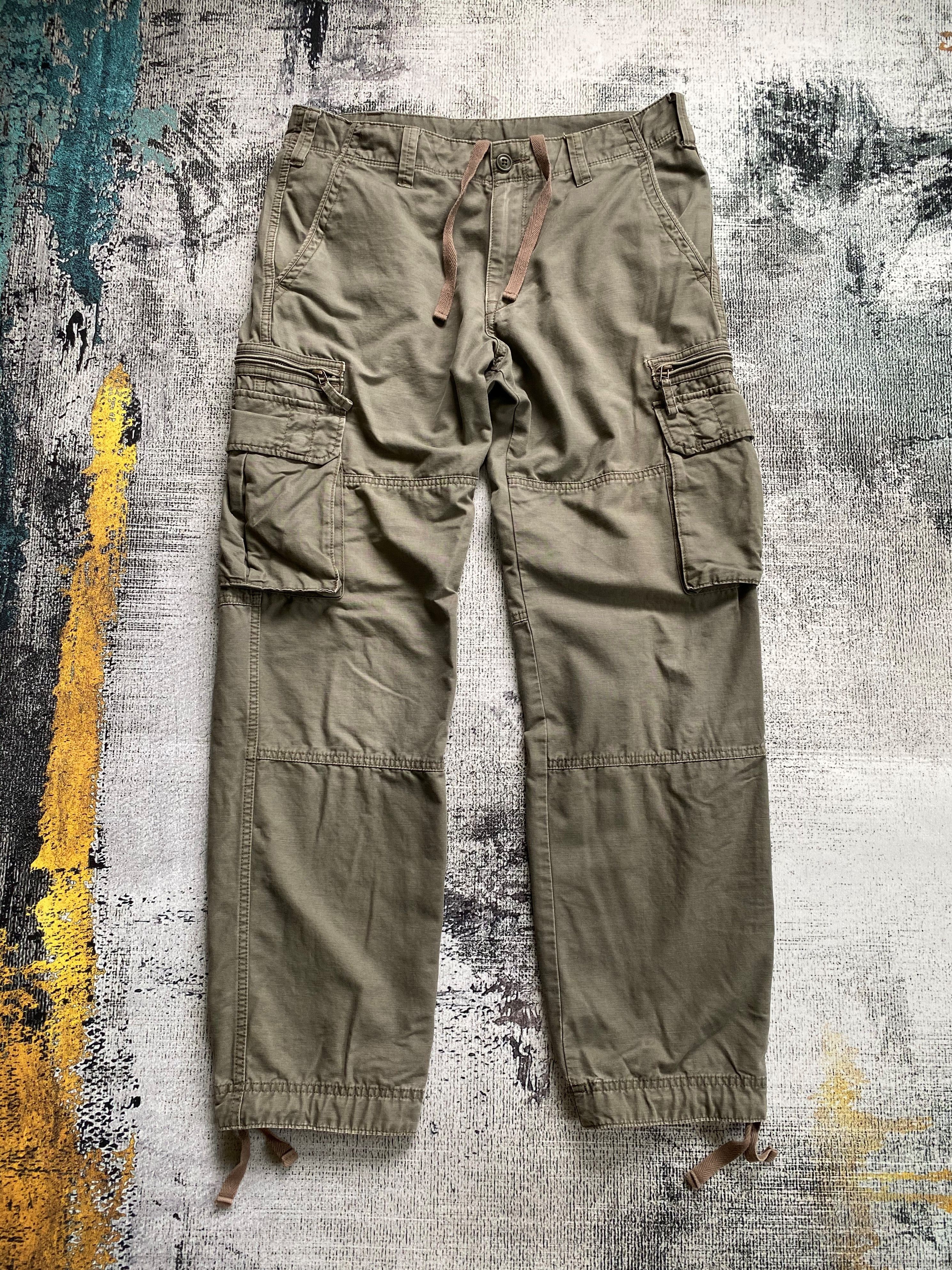 Japanese Brand RARE🔥Japanese Parachute Cargo Pants Multi Pocket Bondage Size US 34 / EU 50 - 1 Thumbnail