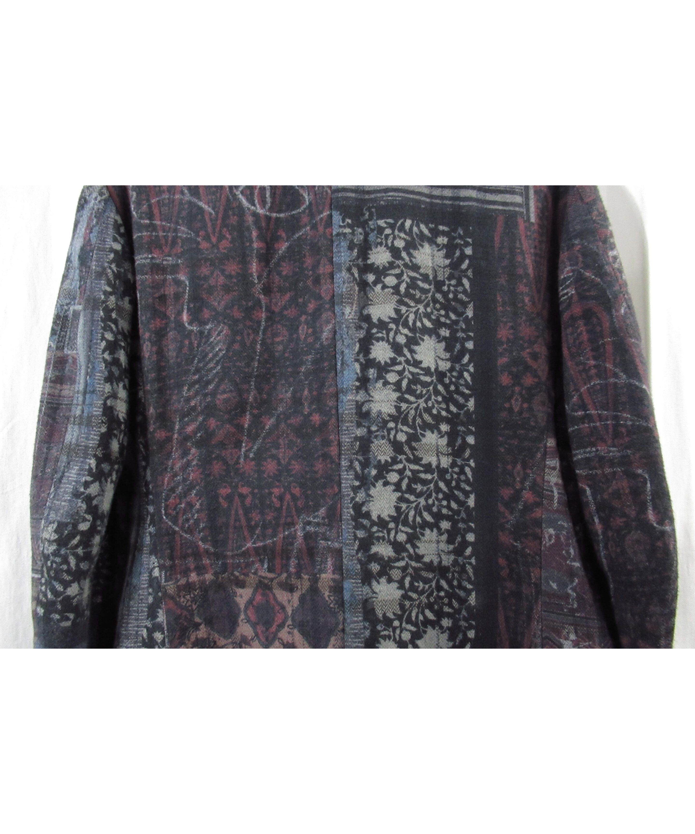 Yohji Yamamoto Yohji Patchwork/Pattern Jacket 20AW Size US L / EU 52-54 / 3 - 7 Thumbnail