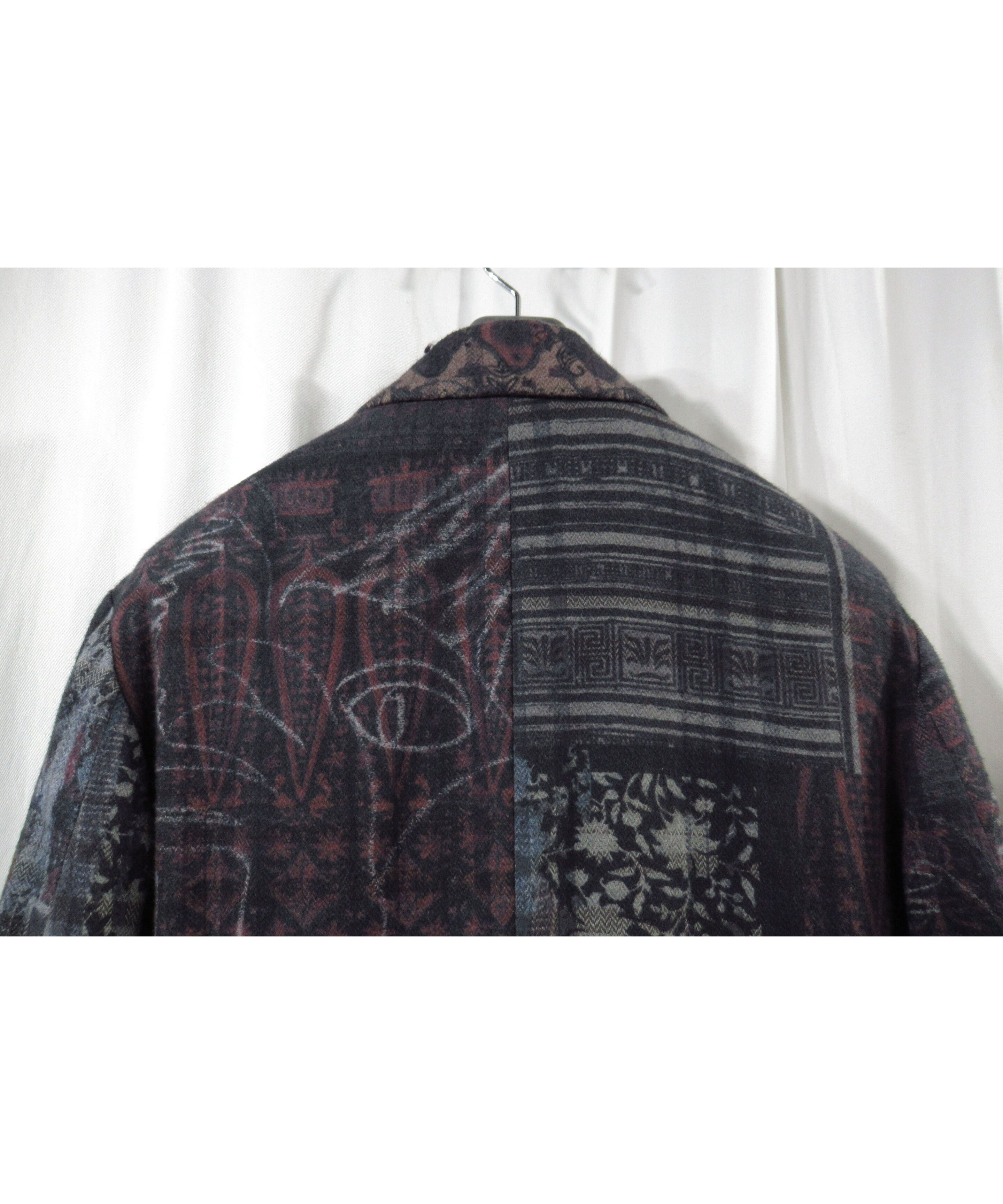Yohji Yamamoto Yohji Patchwork/Pattern Jacket 20AW Size US L / EU 52-54 / 3 - 6 Thumbnail