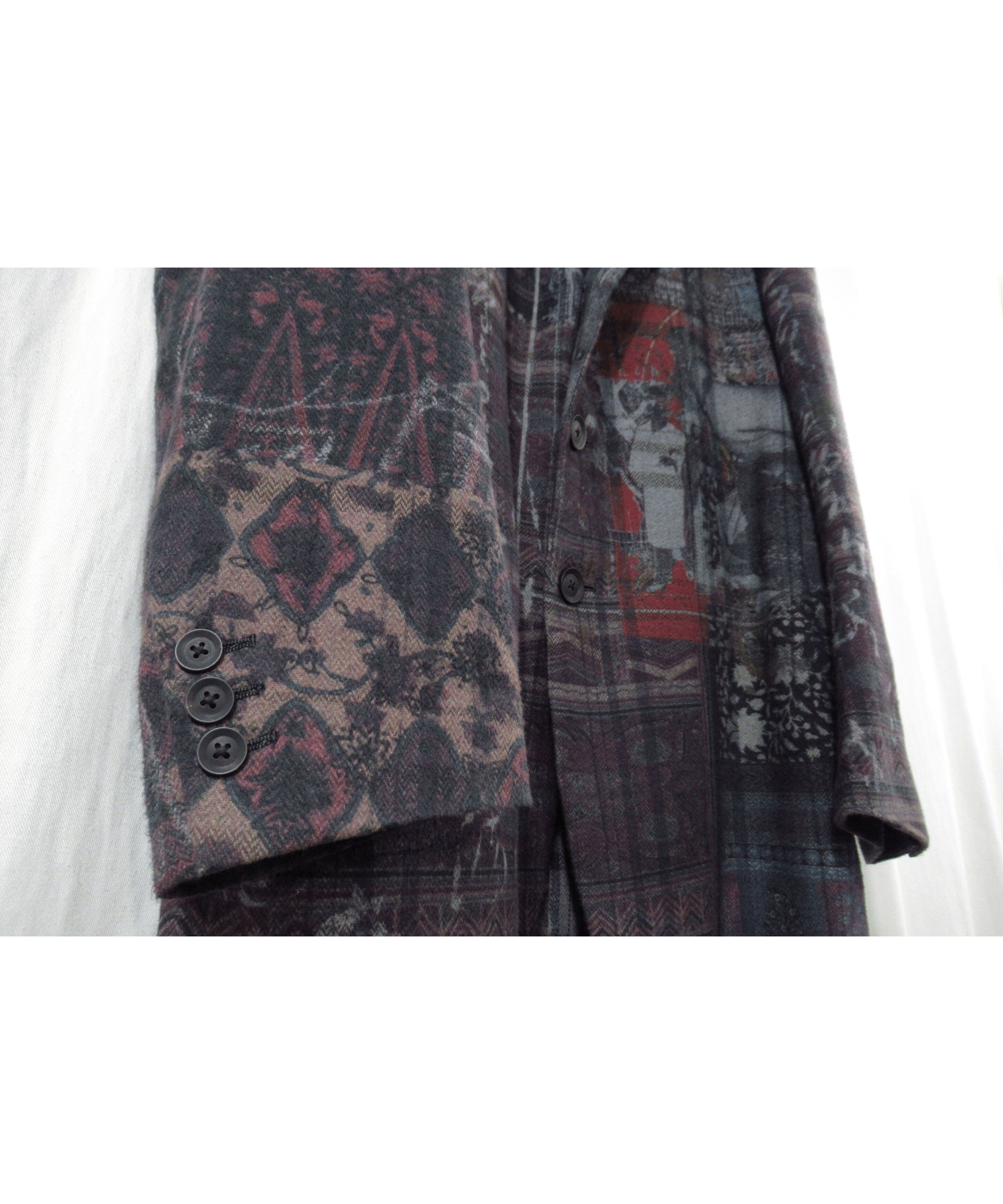 Yohji Yamamoto Yohji Patchwork/Pattern Jacket 20AW Size US L / EU 52-54 / 3 - 8 Thumbnail
